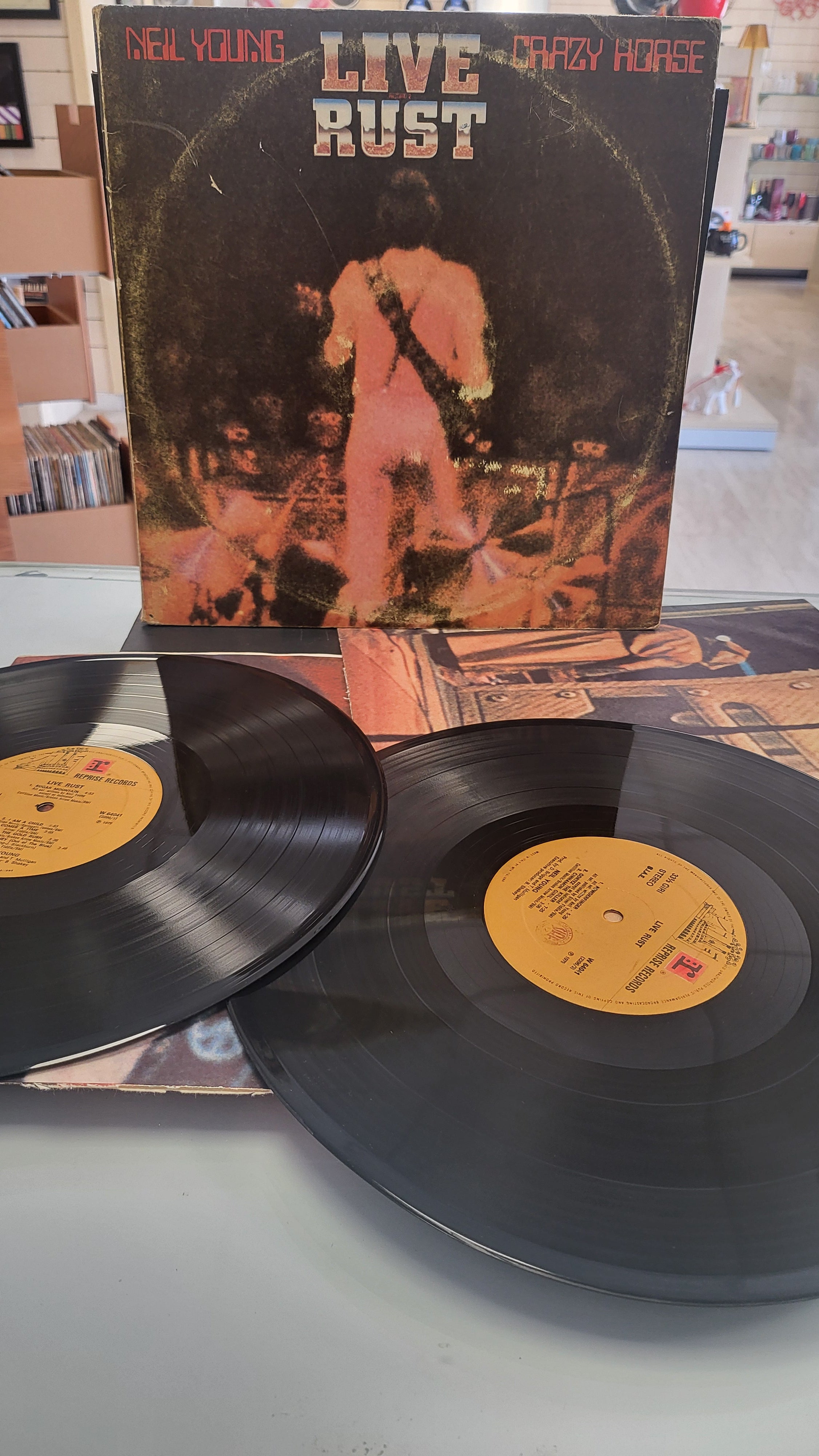 Lp Raro - Neil Young - Live Rust At Crazy Horse