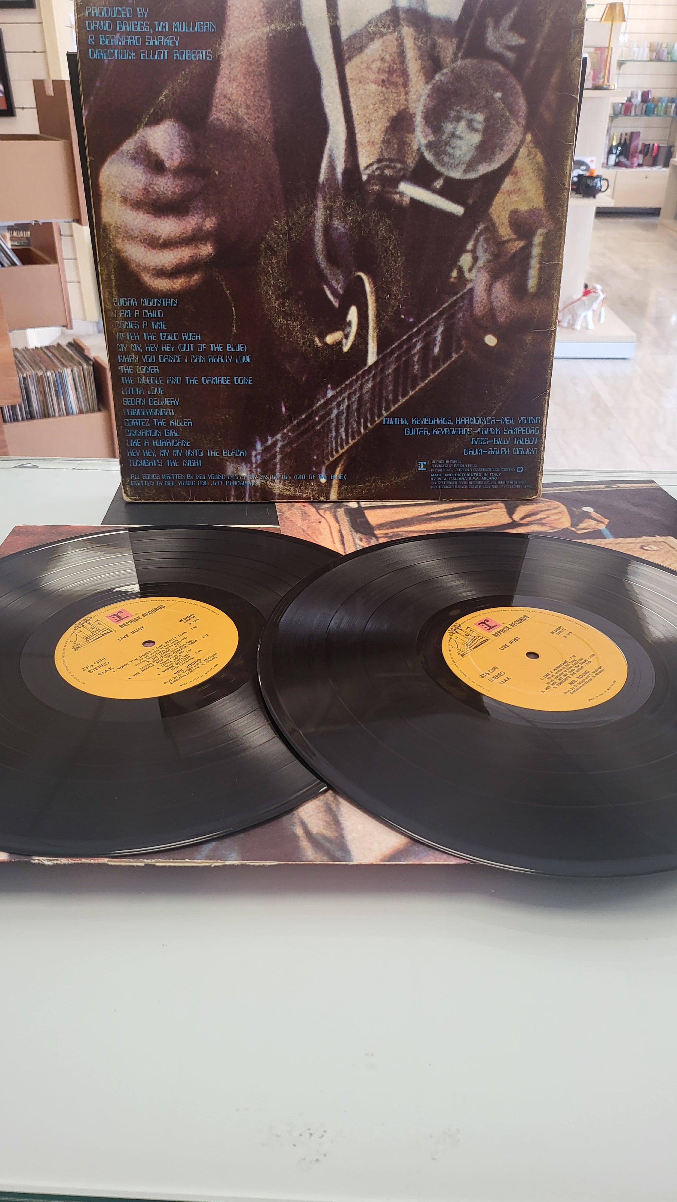 Lp Raro - Neil Young - Live Rust At Crazy Horse