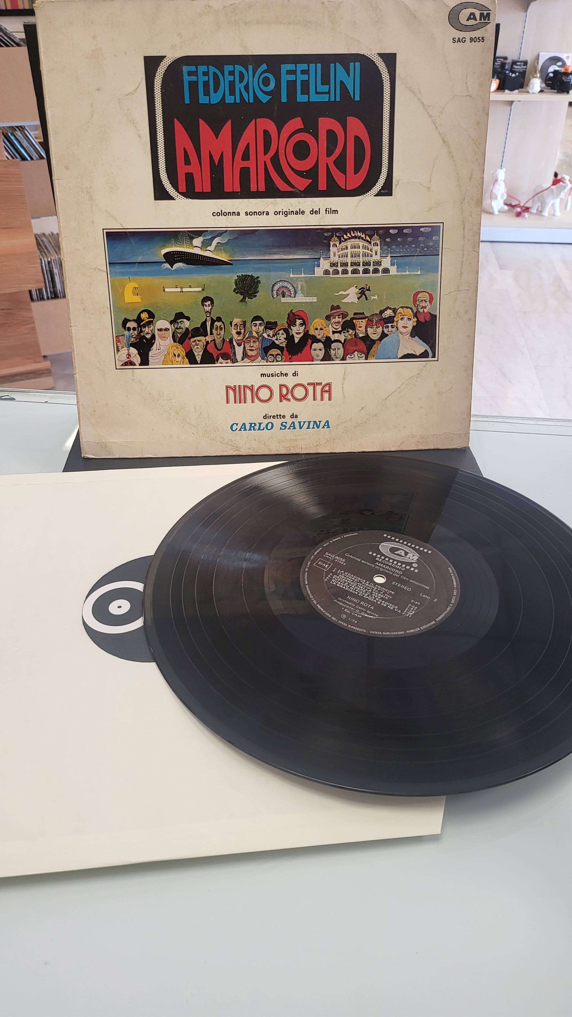 Lp Raro - Amarcord By Nino Rota