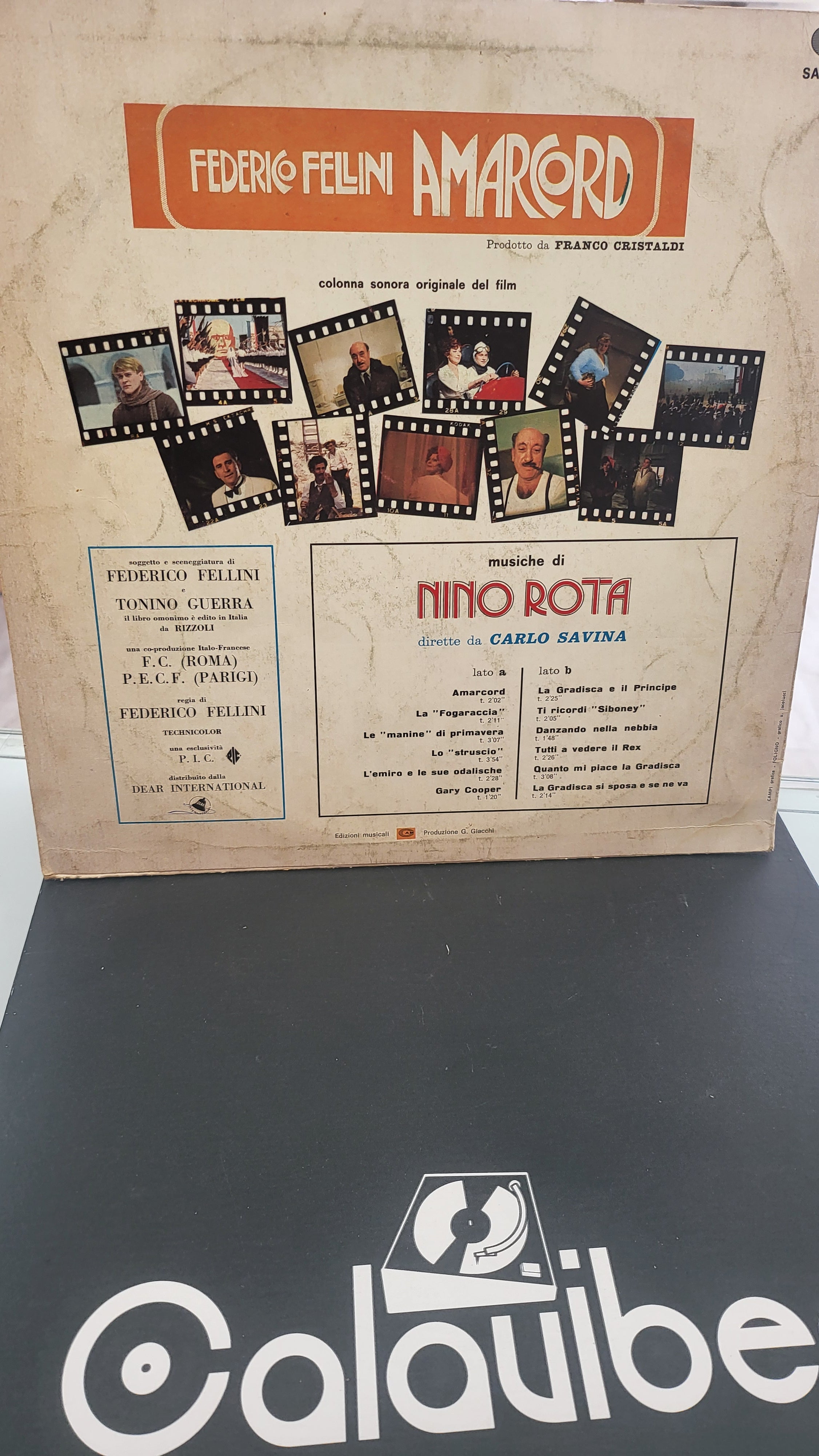 Lp Raro - Amarcord By Nino Rota