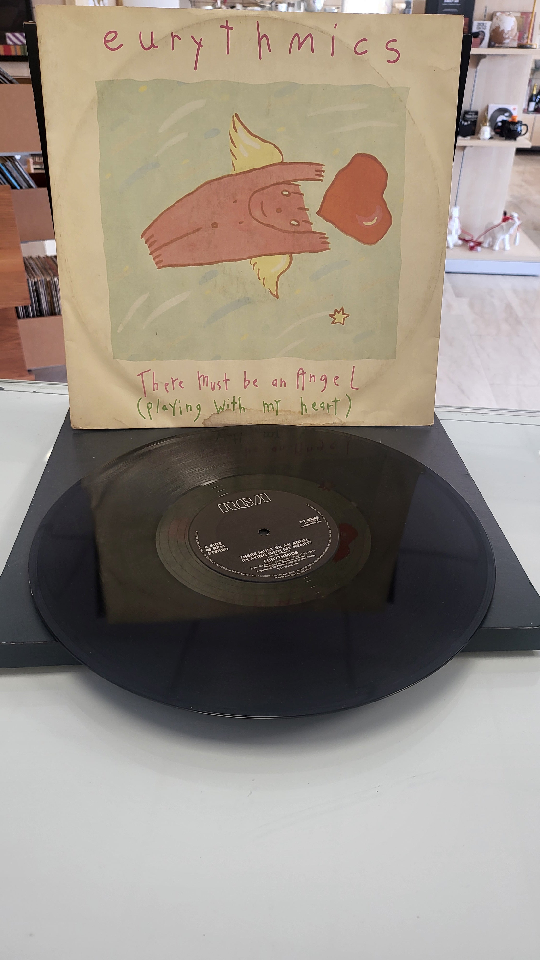 Lp Raro - Eurythmics - There Must Be an Angel