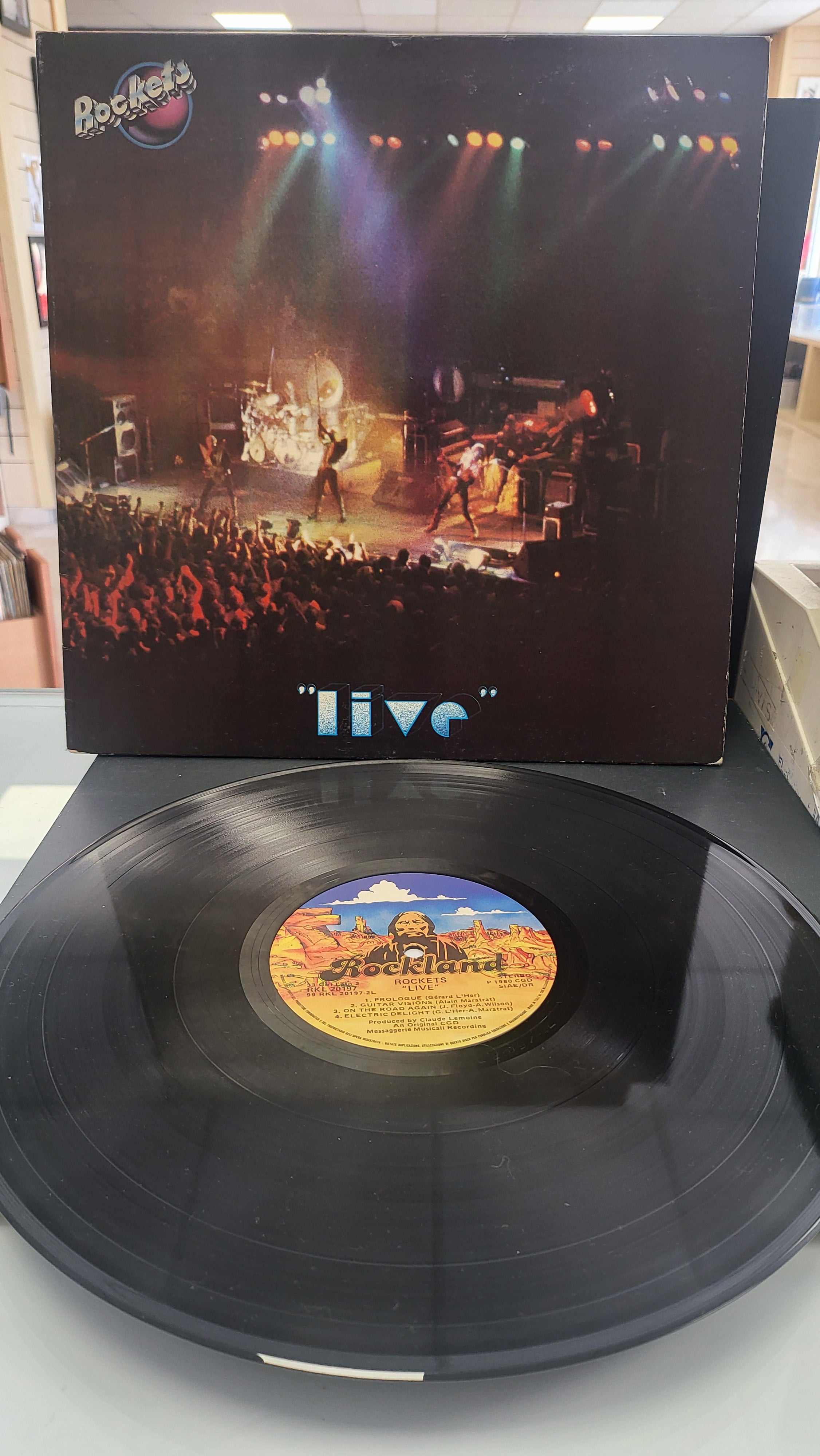 Lp Raro - The Rockets - Plasteroid