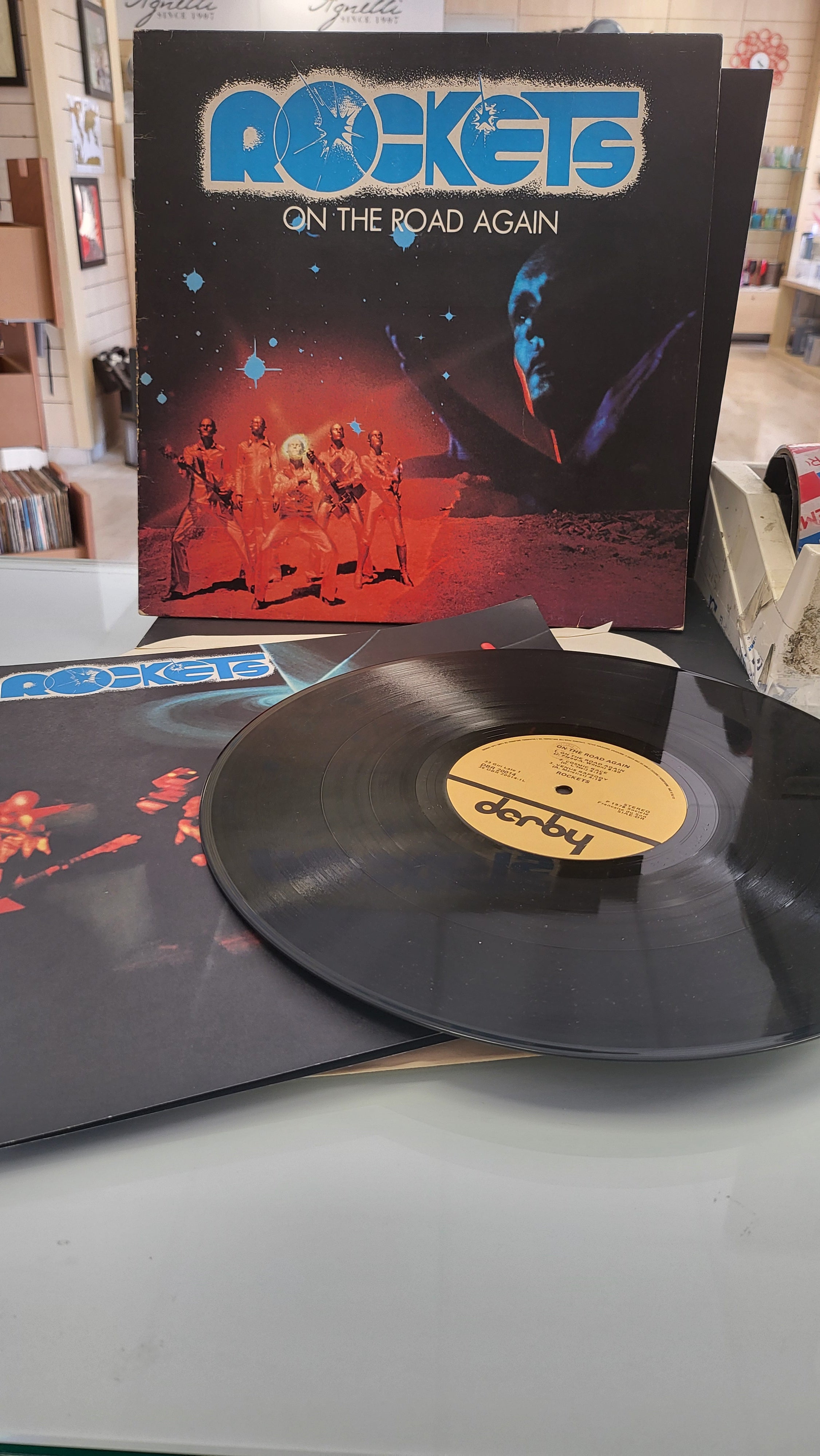 Lp Raro - The Rockets - On the Road Again