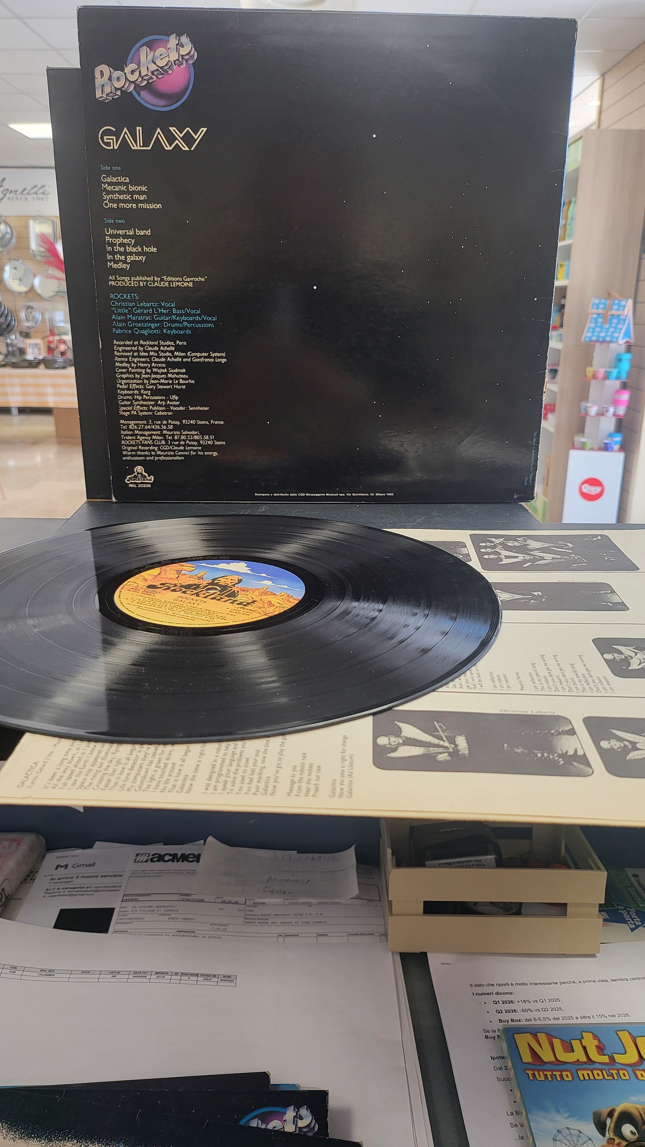 Lp - Raro - The Rockets - Galaxy