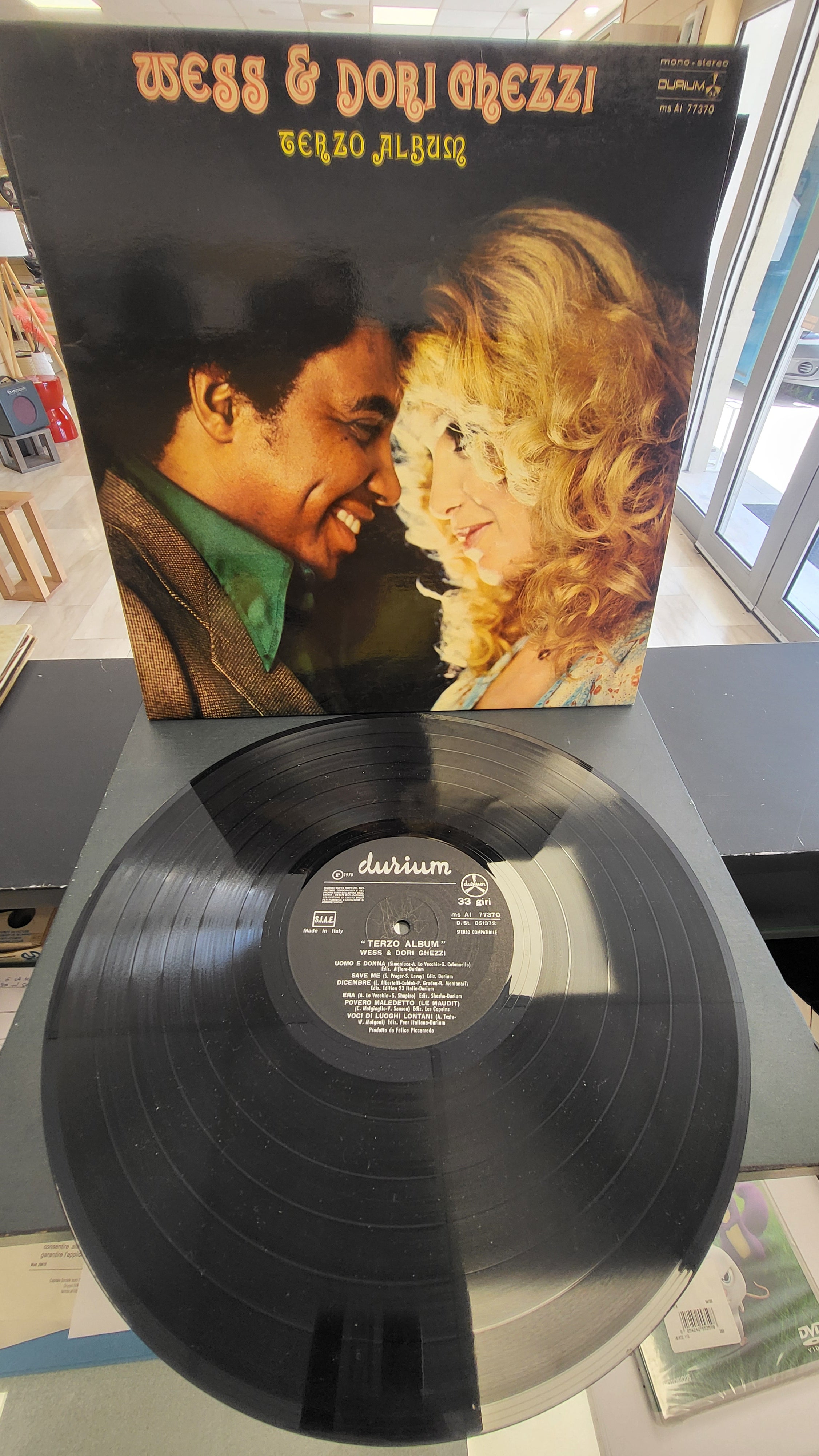 Lp Raro - Wes e Dori Ghezzi - Terzo Album
