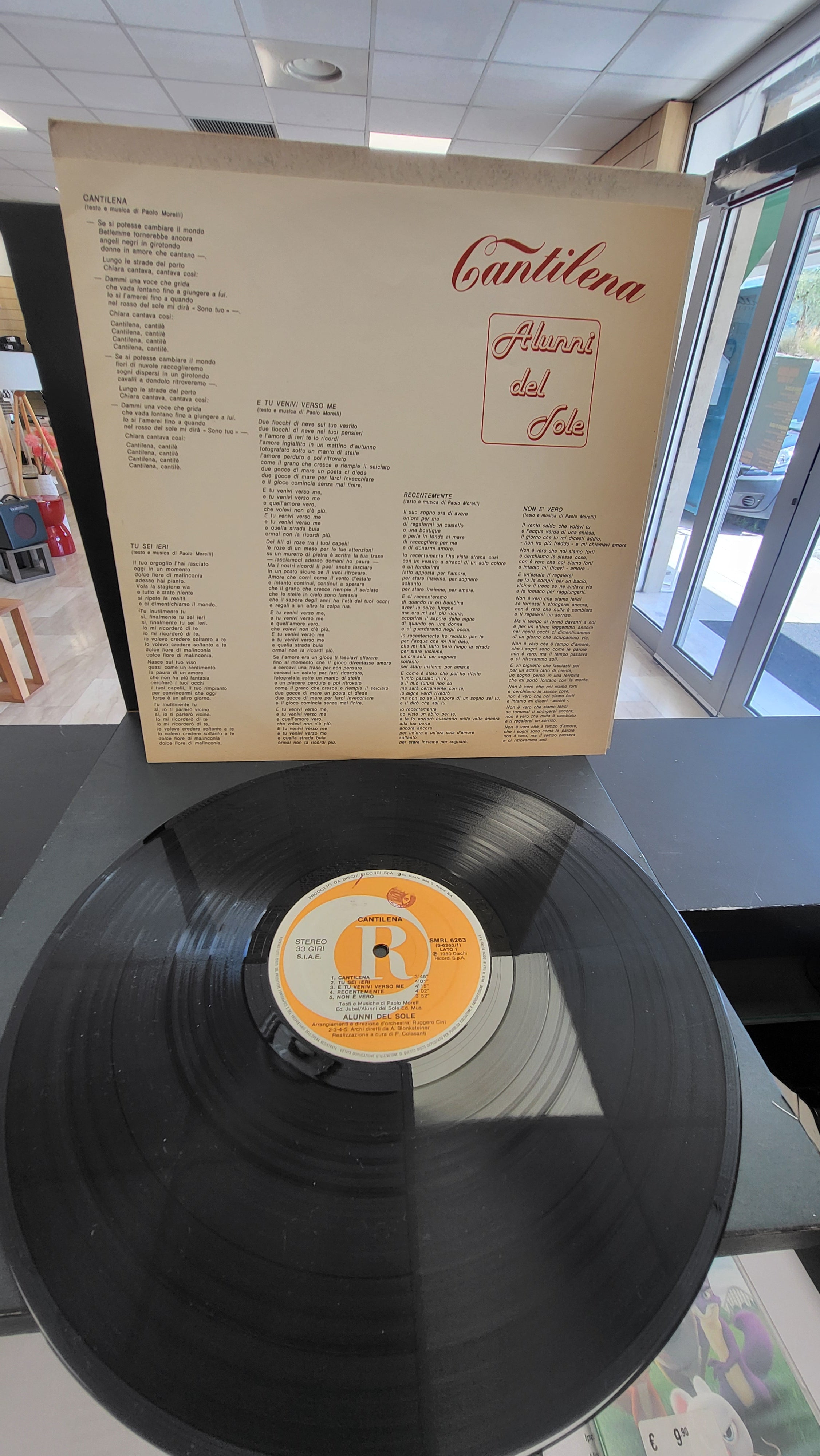 Lp Raro - Alunni Del Sole - Cantilena