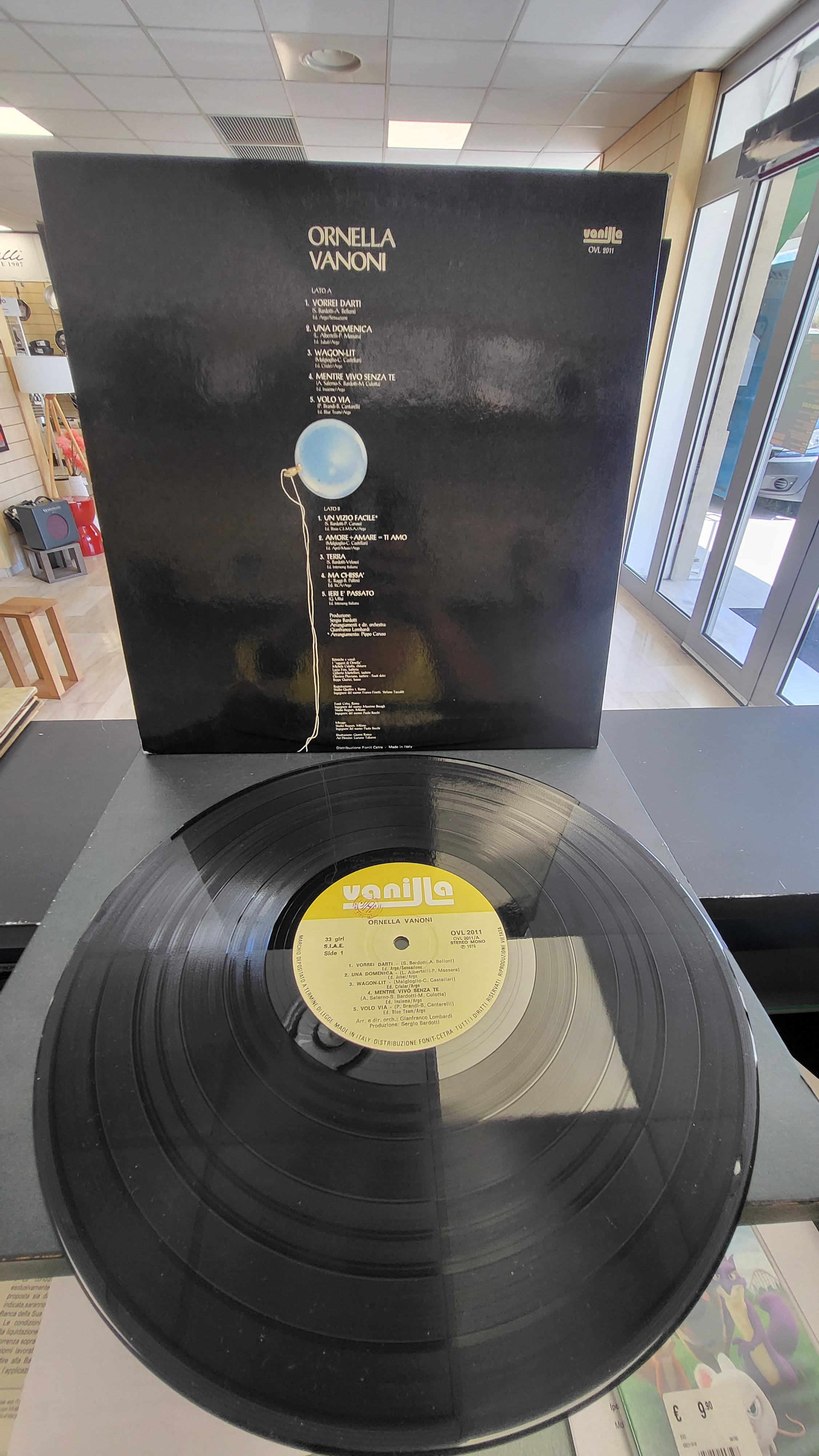 Lp - Raro - Ornella Vanoni -  Vanoni