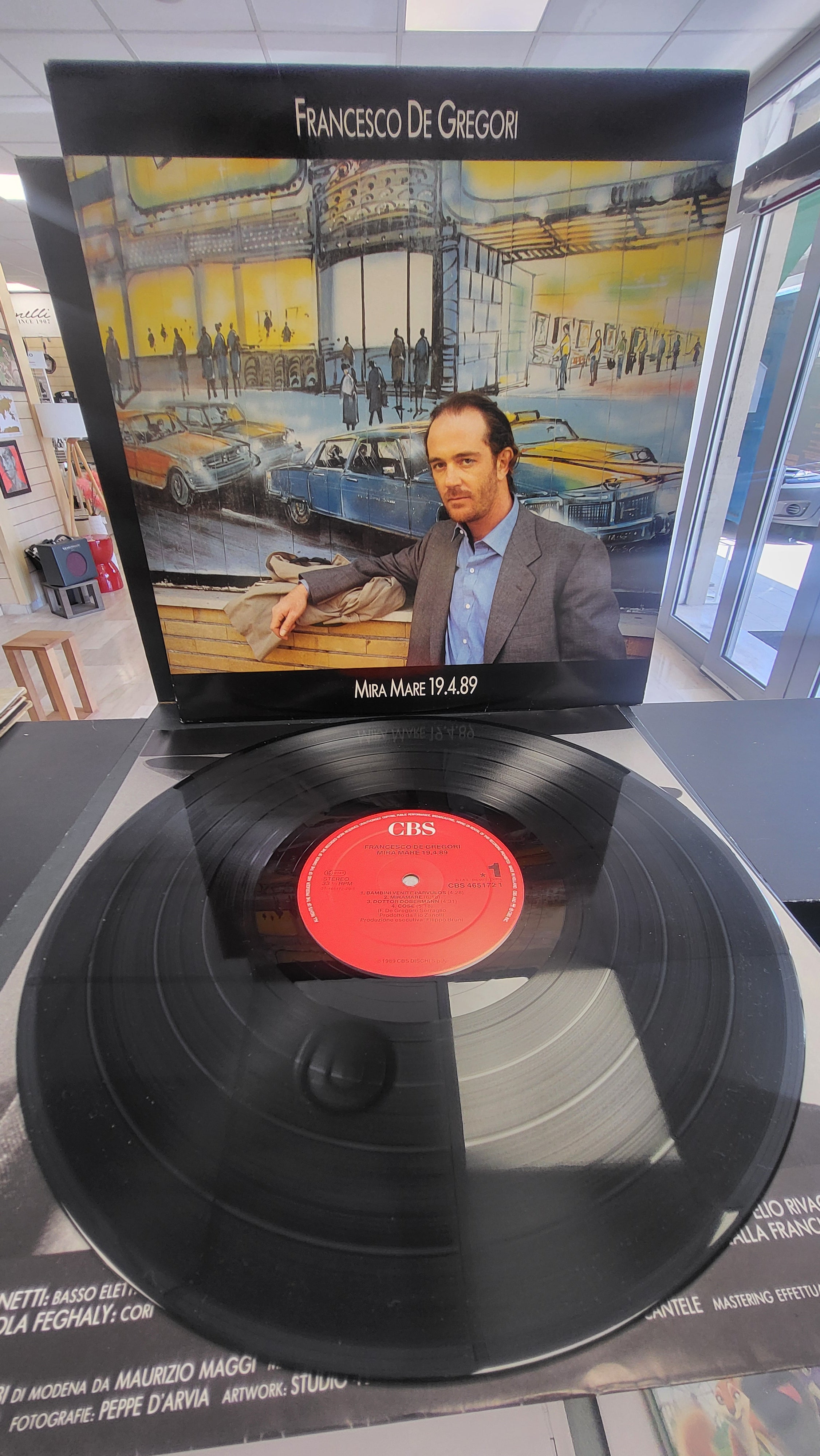 Lp Raro - Francesco De Gregori - Mira Mare 19.4.89