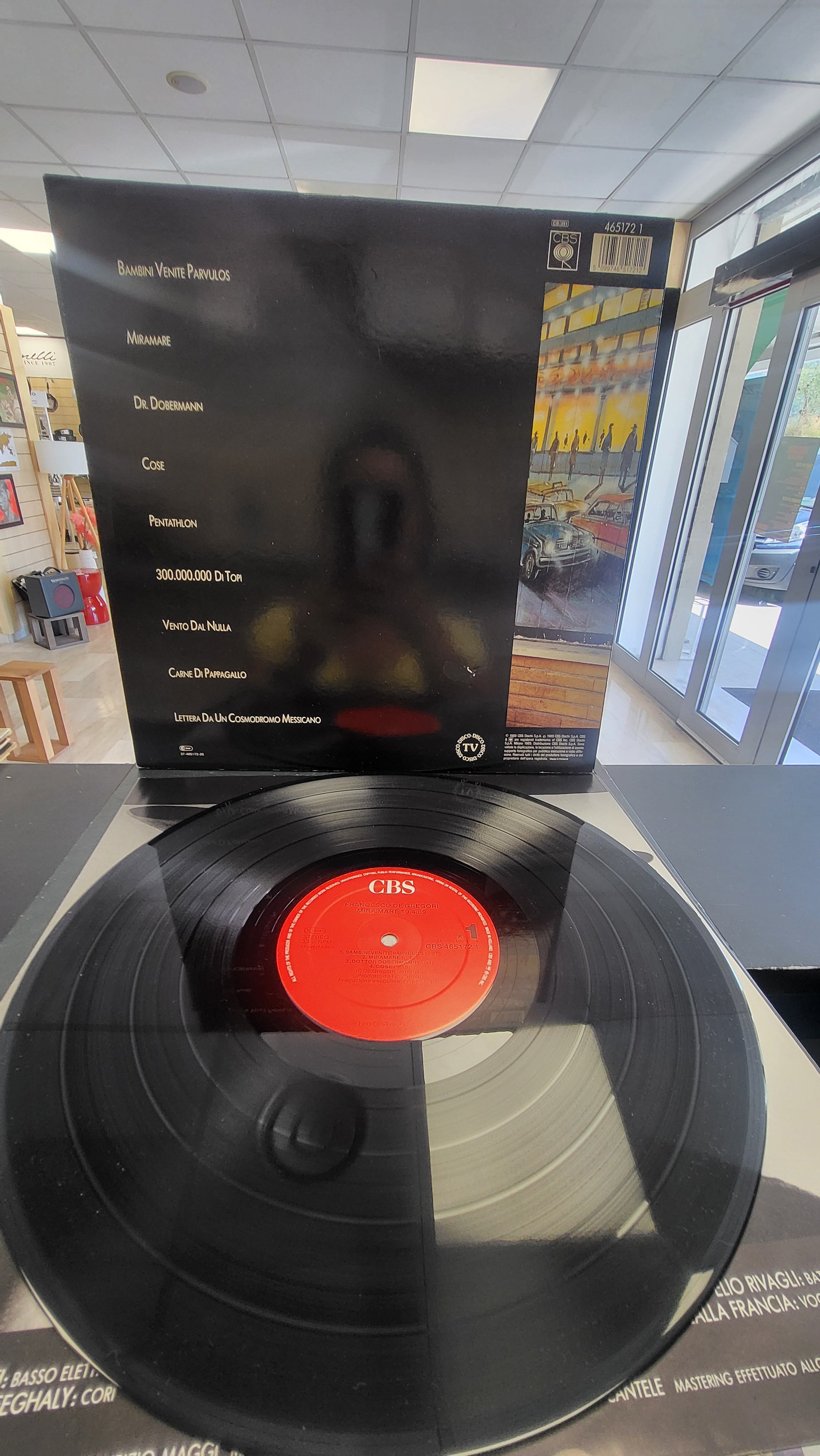 Lp Raro - Francesco De Gregori - Mira Mare 19.4.89