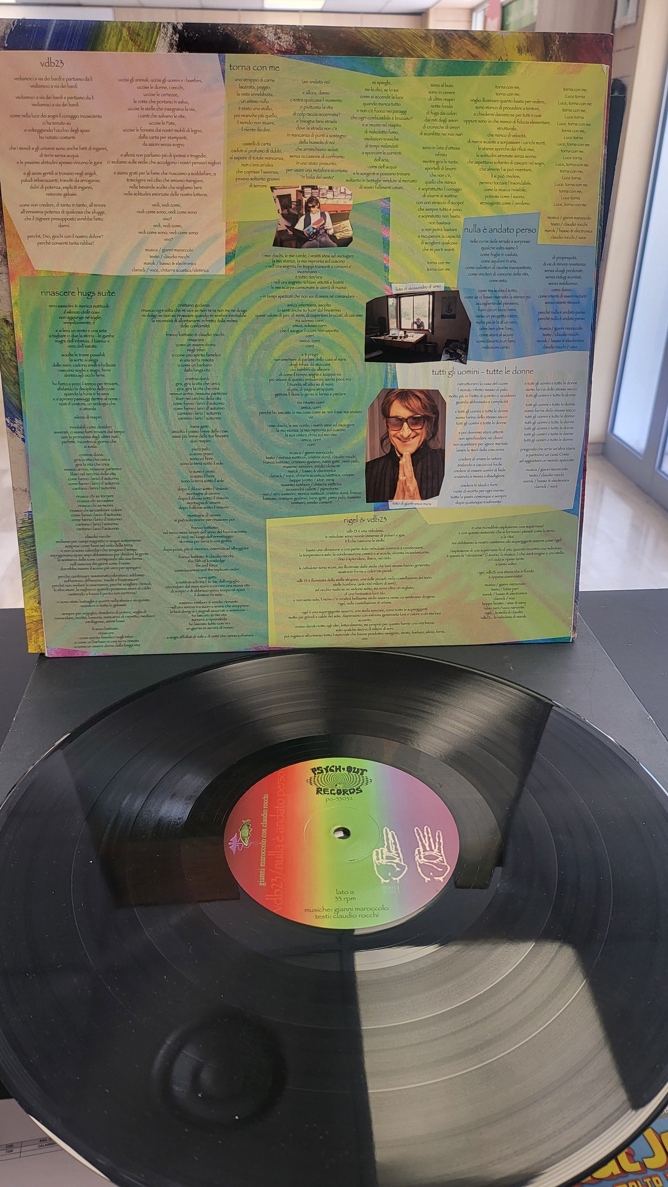 Lp Raro - Gianni Maroccolo con Claudio Rocchi - Vdb23/Nella è andato perso