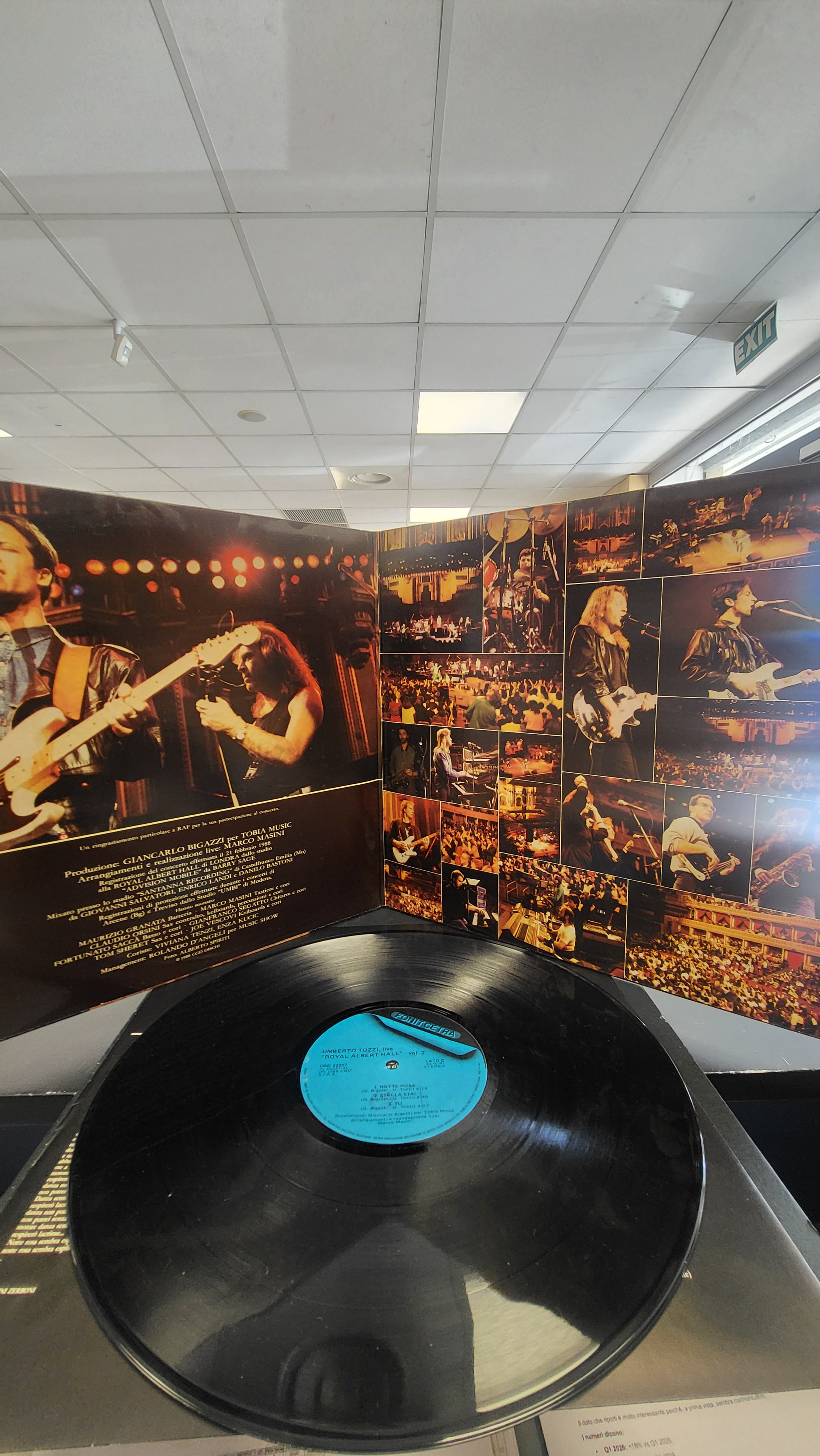 Lp Raro - Umberto Tozzi - Live alla Royal Albert Hall 2Lp
