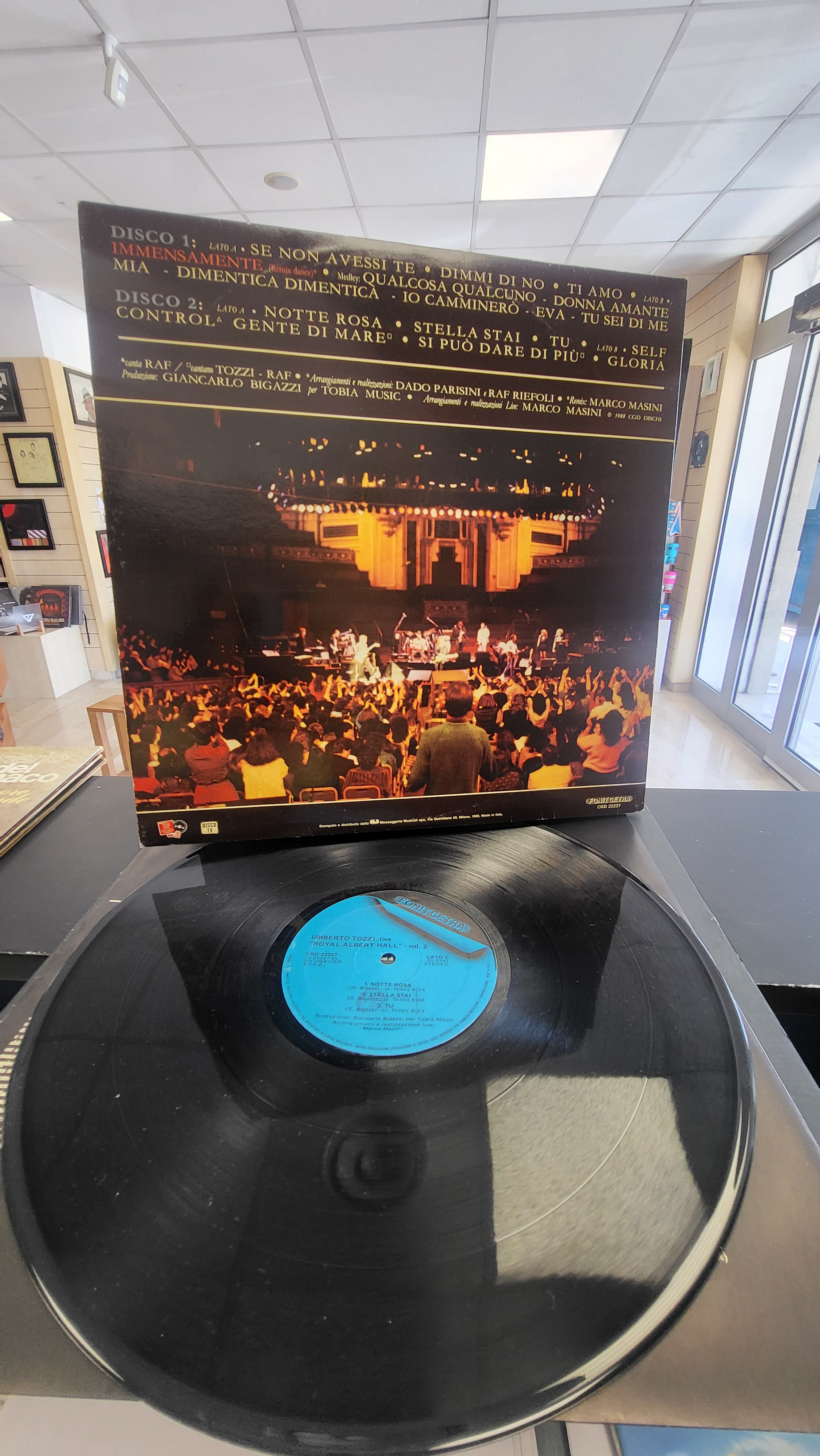 Lp Raro - Umberto Tozzi - Live alla Royal Albert Hall 2Lp