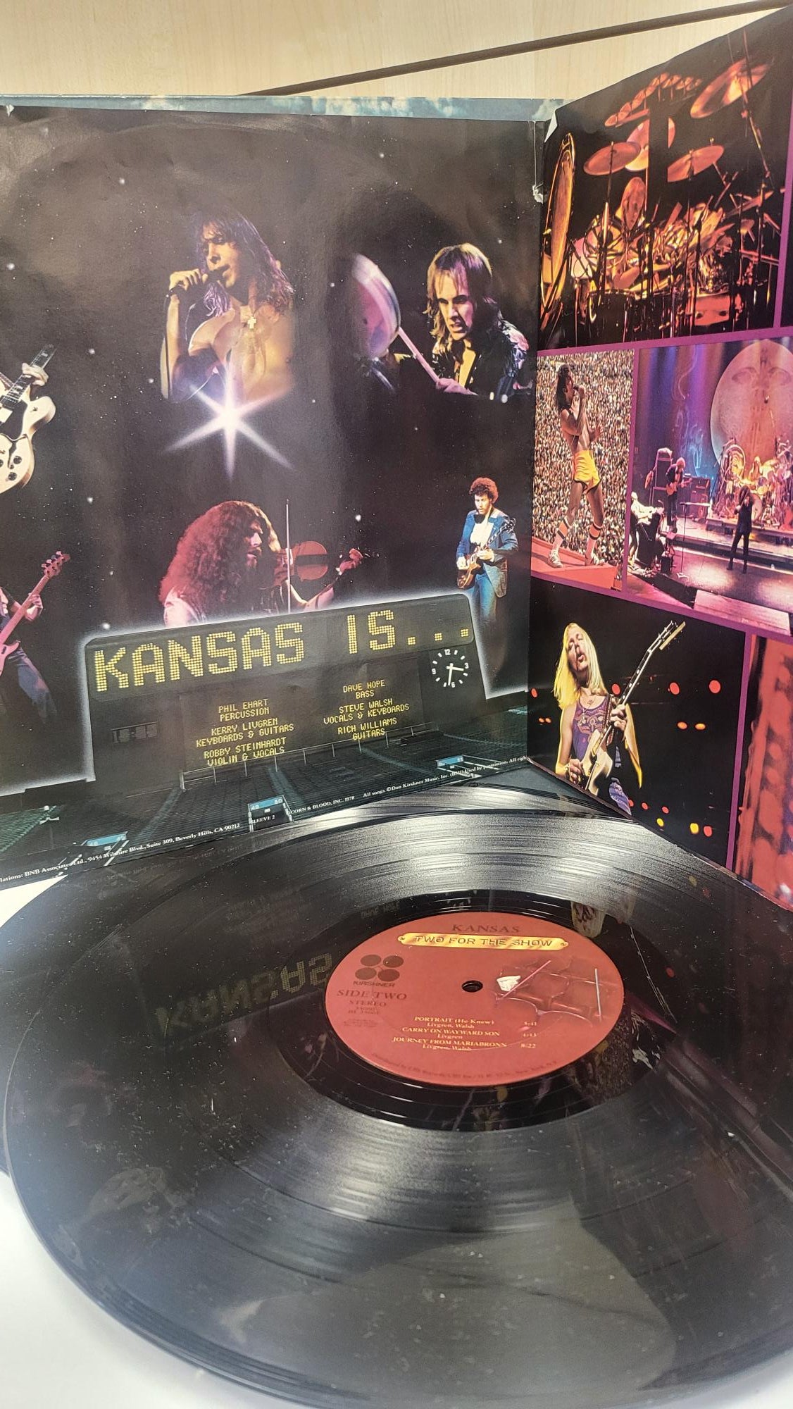 Lp Raro - Kansas - Two for The Show 2Lp