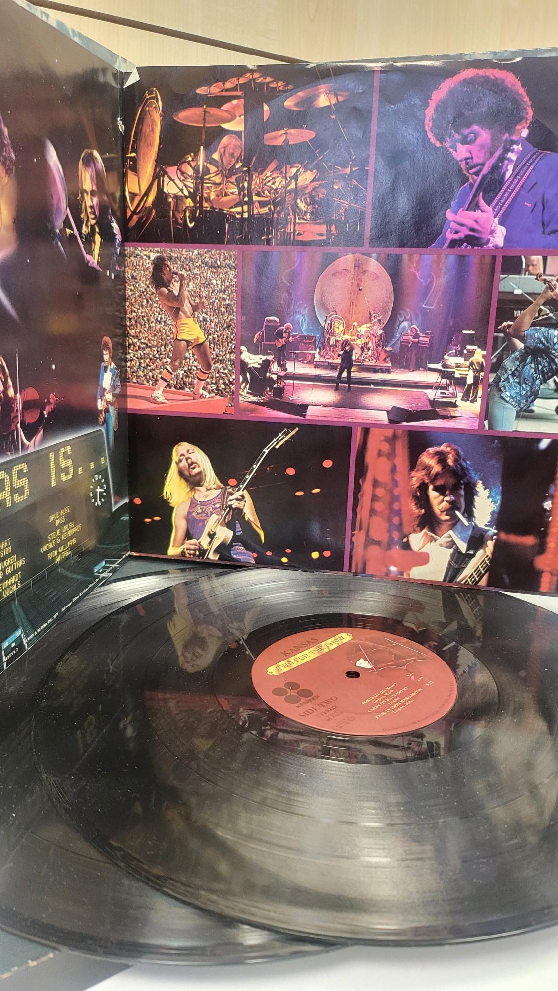 Lp Raro - Kansas - Two for The Show 2Lp