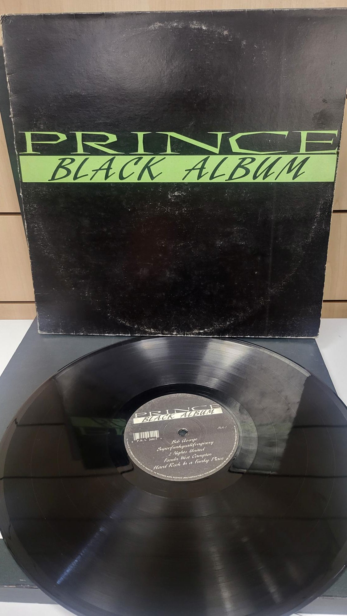 Lp Raro - Prince - Black Album