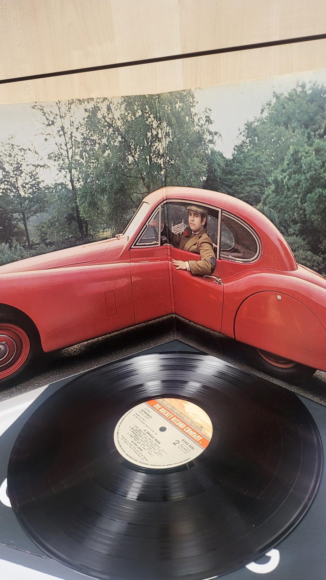 Lp Raro - Elton John - A Single Man