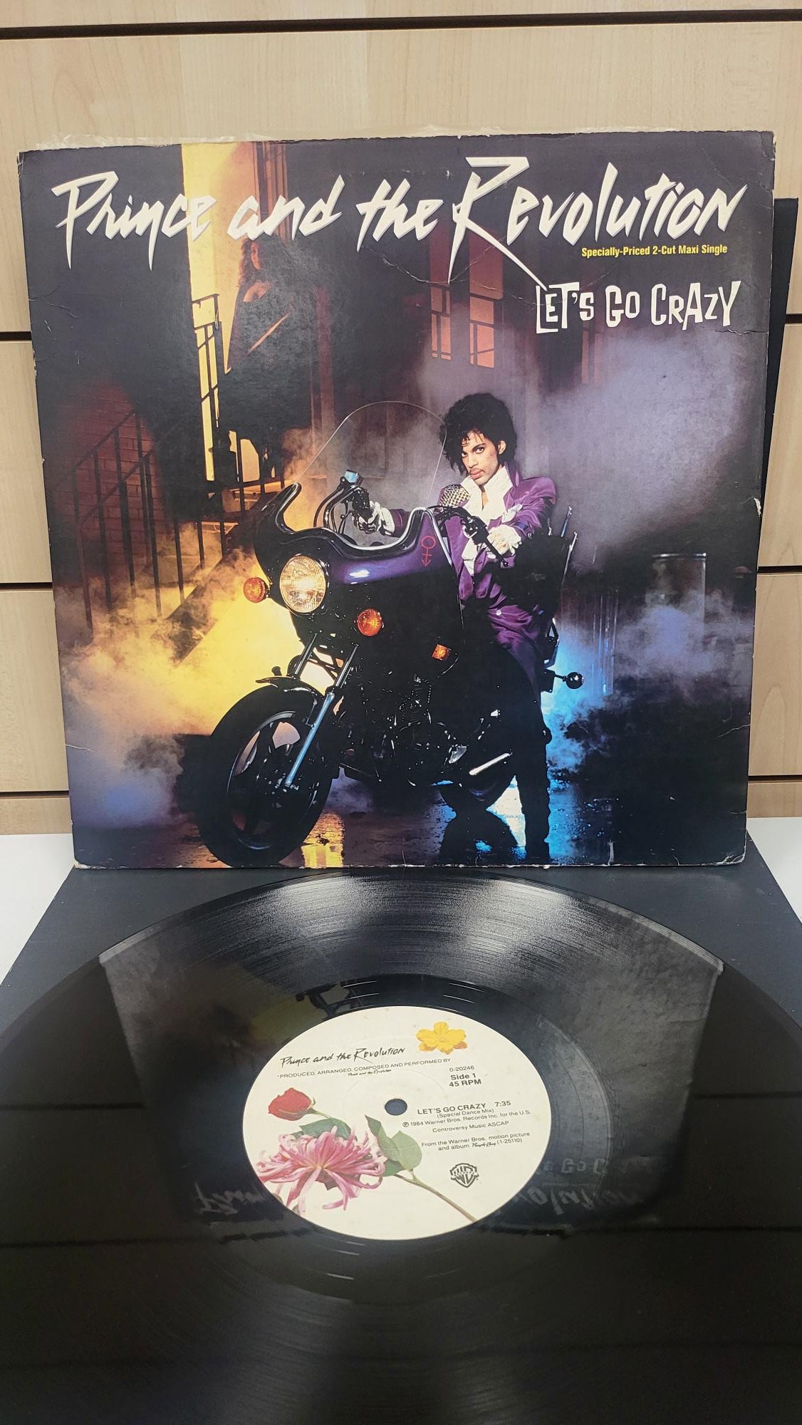 Lp Raro - Prince And The Revolution - Let's Go Crazy
