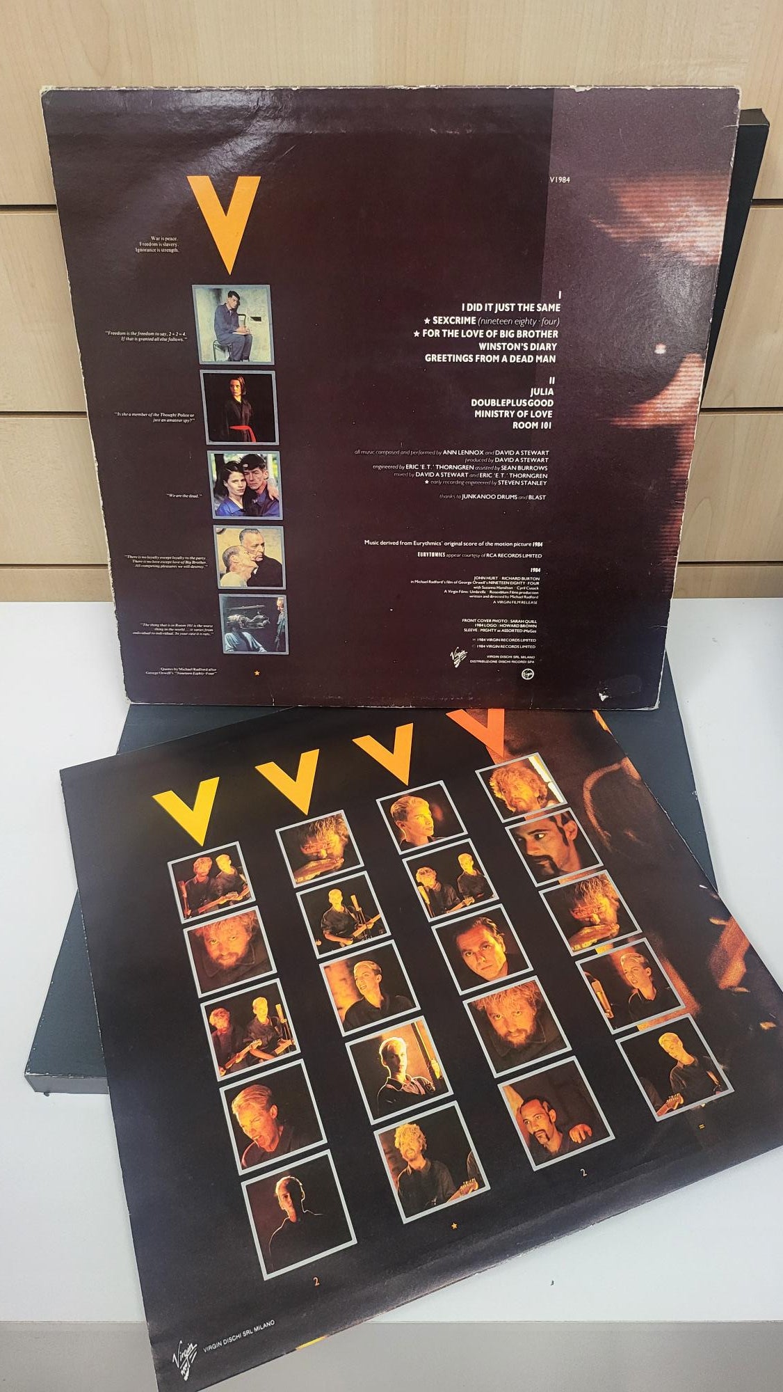 Lp raro -  Eurytthmics -1984 (For The Love Of Big Brother)