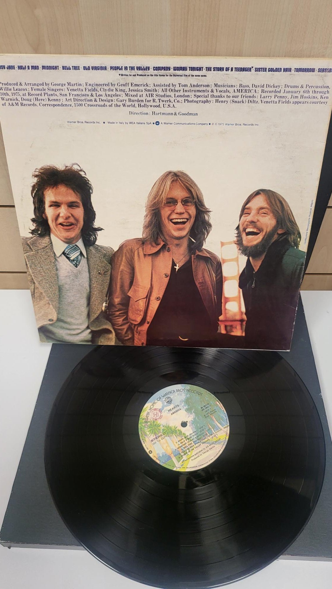 Lp Raro - America - Hearts
