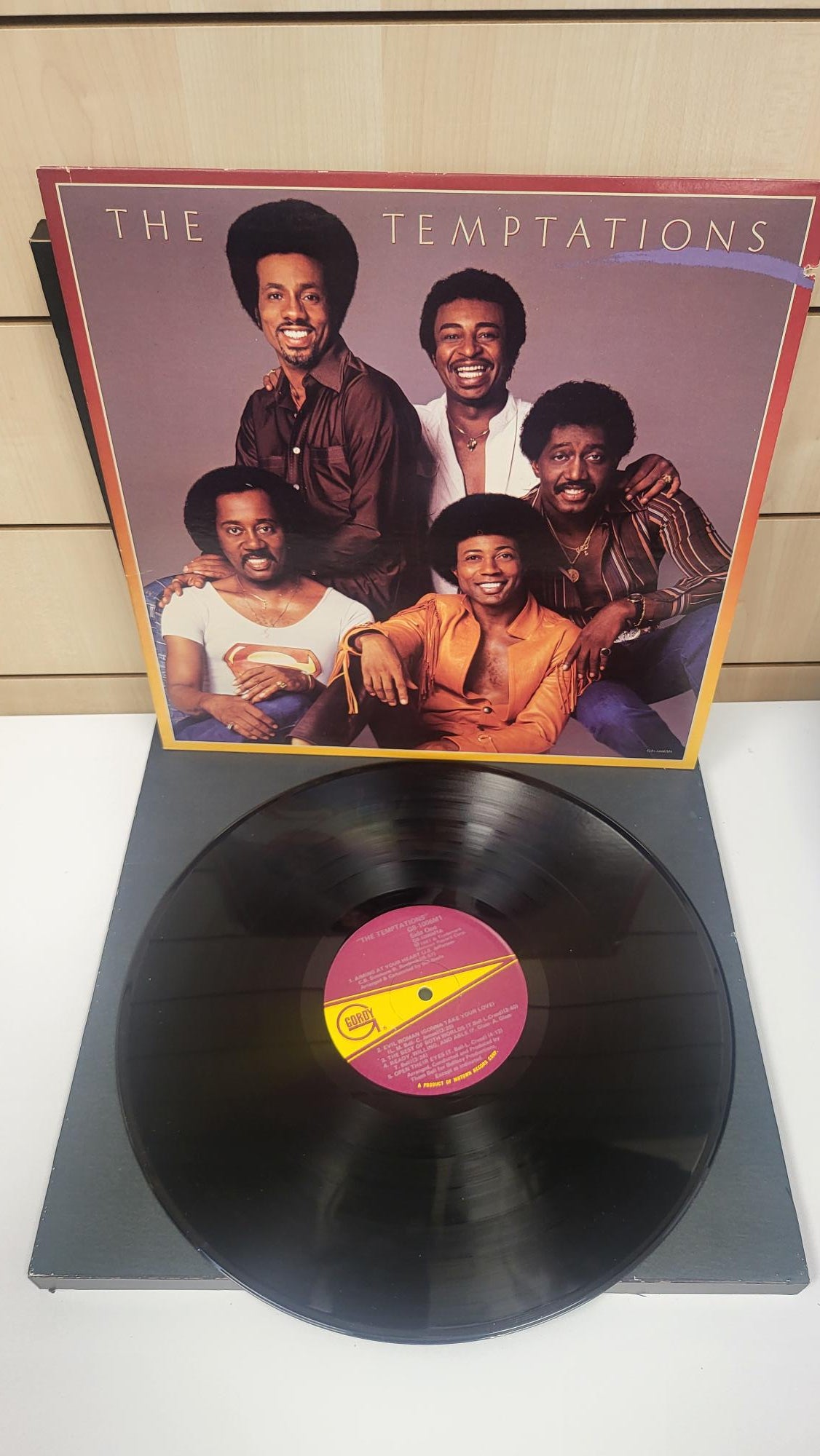 Lp Raro - The Temptations - The Temptations 1981