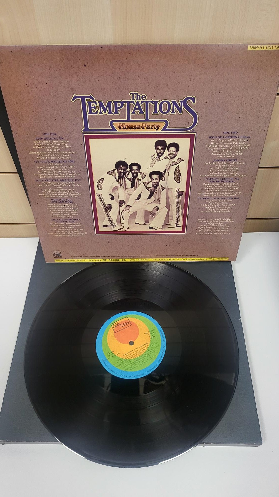 Lp Raro - The Temptations - House Party
