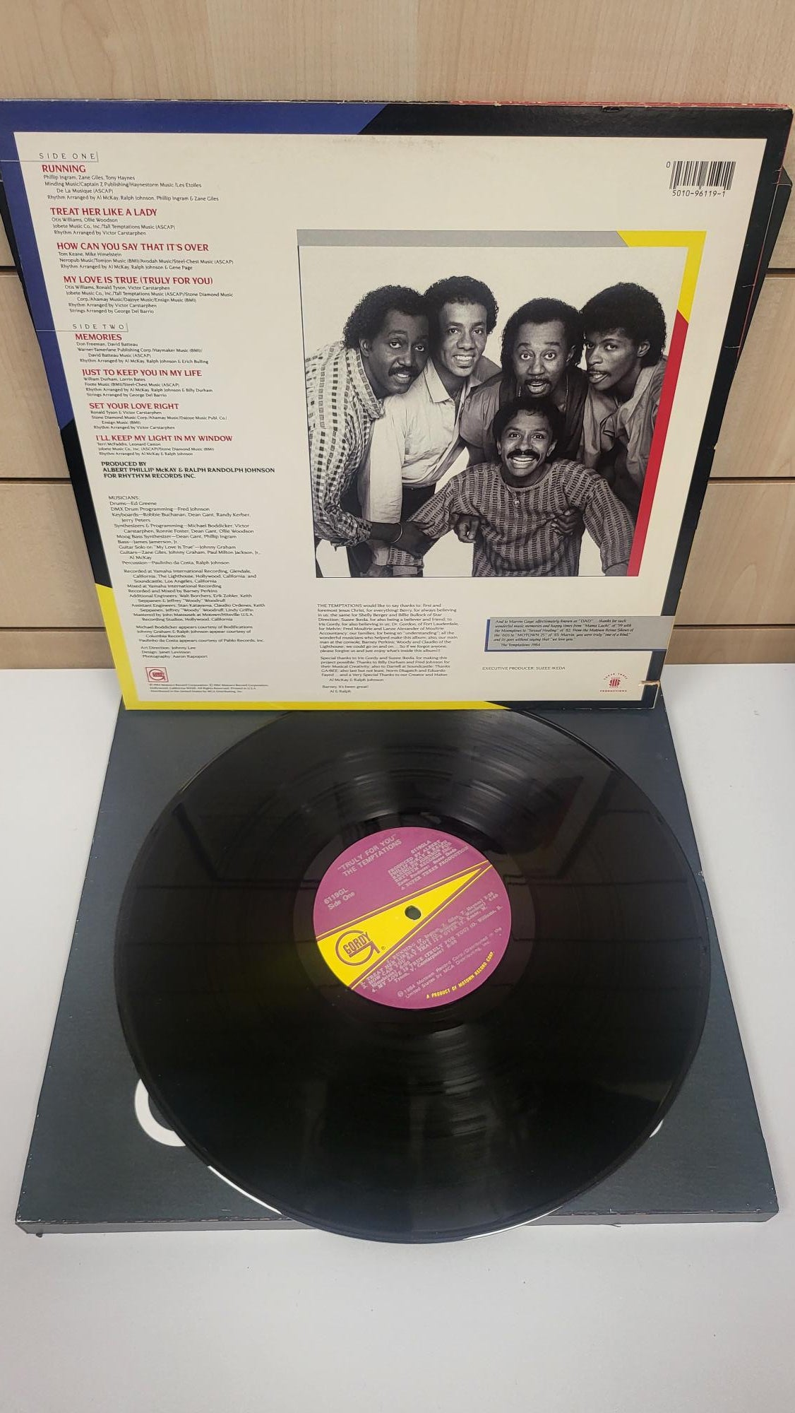 Lp Raro - The Temptations - Truly For You