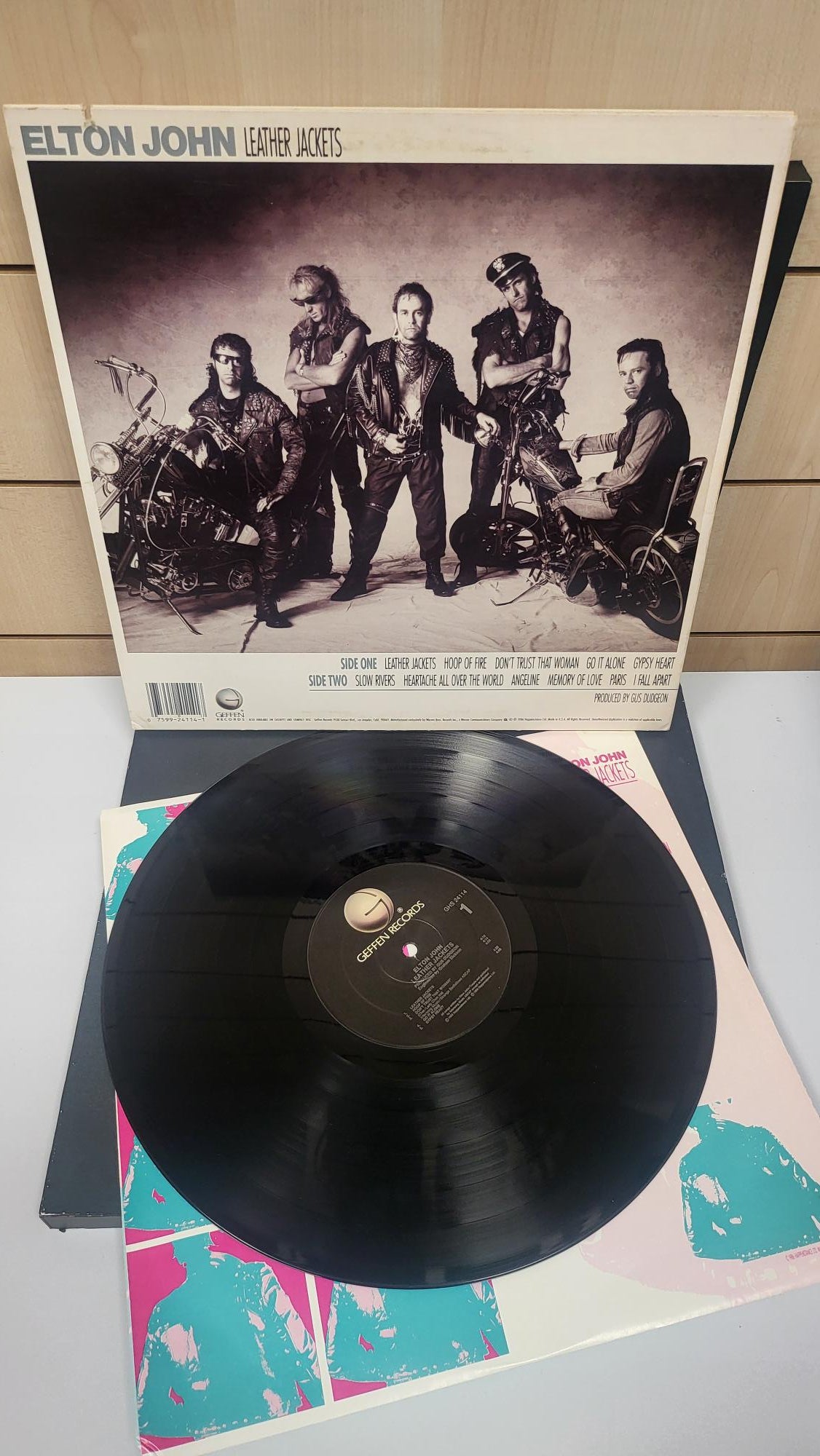 Lp Raro Elton John - Leather Jacket
