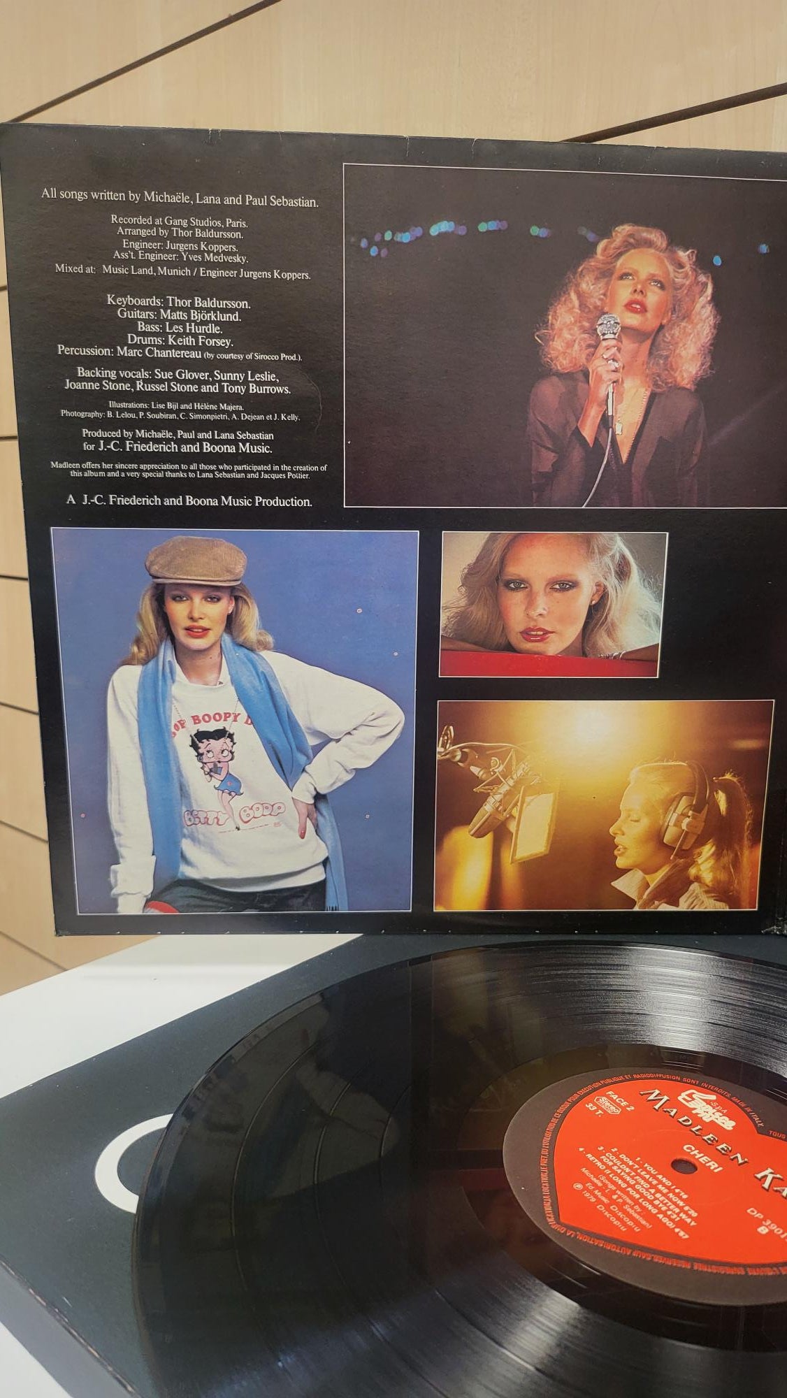 Lp Raro - Madleen Kane - Cheri