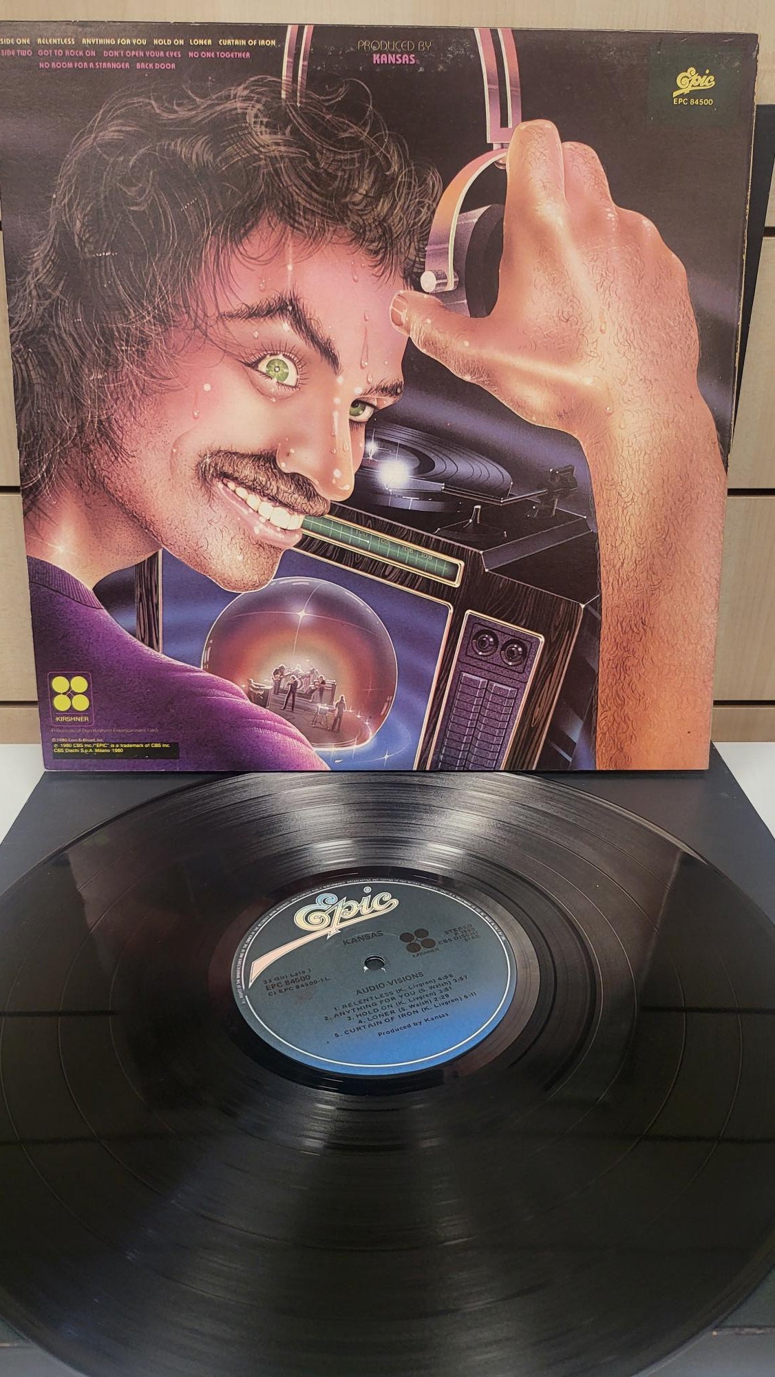 Lp Raro - Kansas - Audio Visions