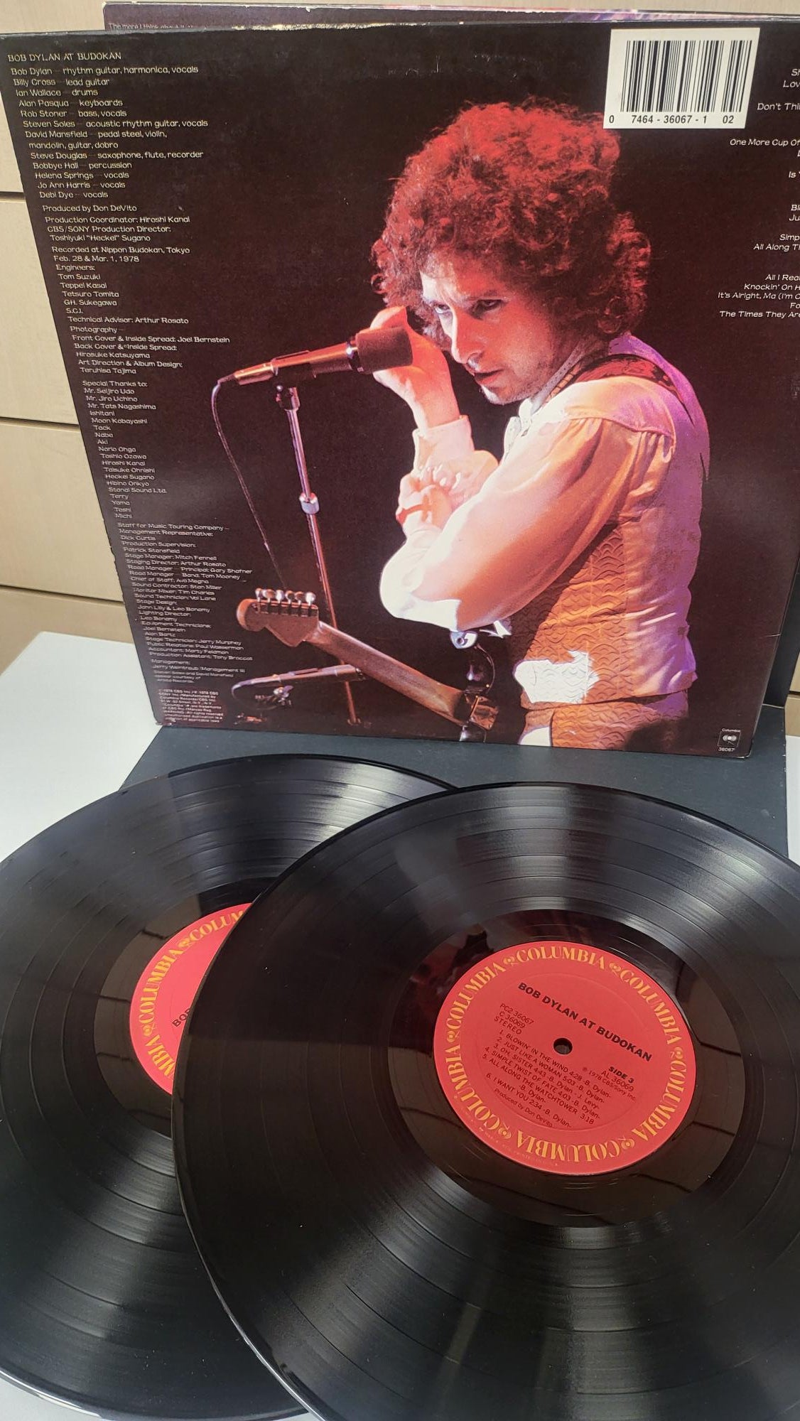 Lp Raro - Bob Dylan - Live At Budokan