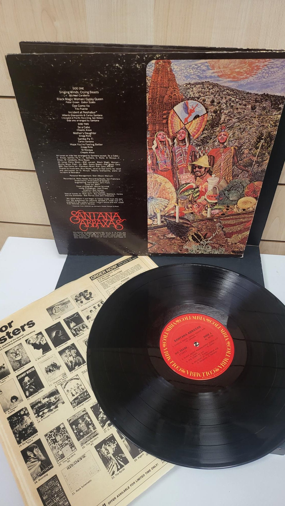 Lp Raro- Santana - Abraxax