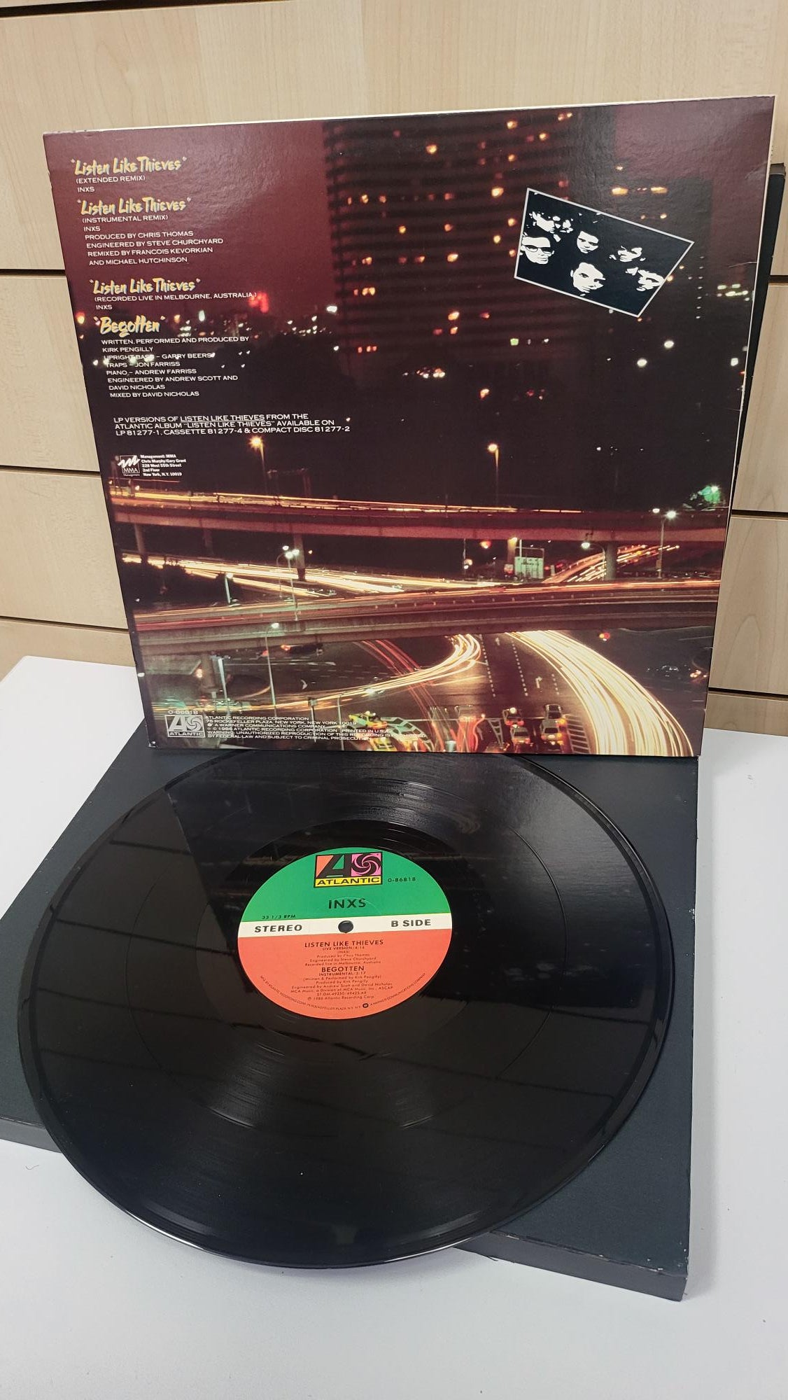 Lp Raro - INXS - Listen Like Thieves Extended Remix