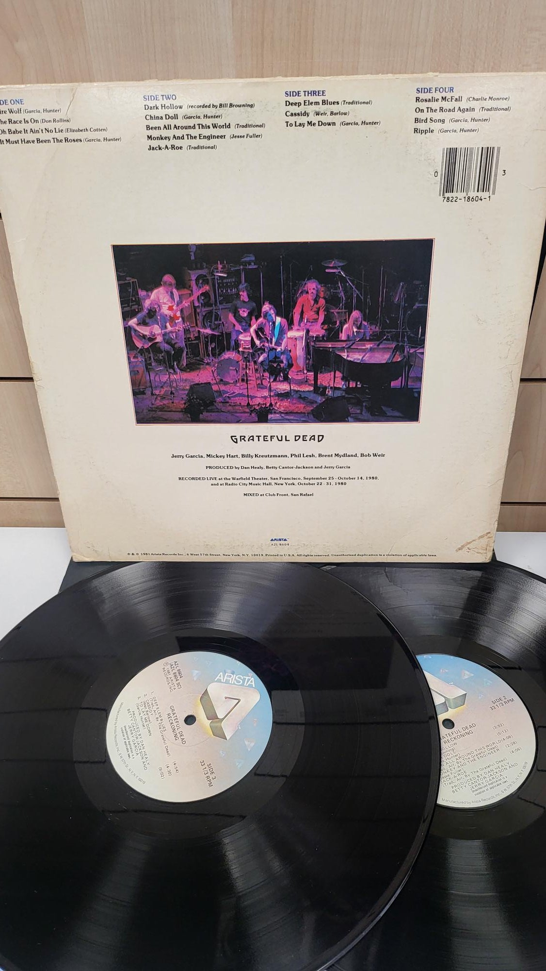 Lp Raro - Grateful Dead - Reckoning