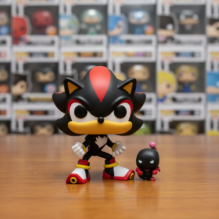 Funko Pop! - Sonic Shadow With Dark Chao #1035