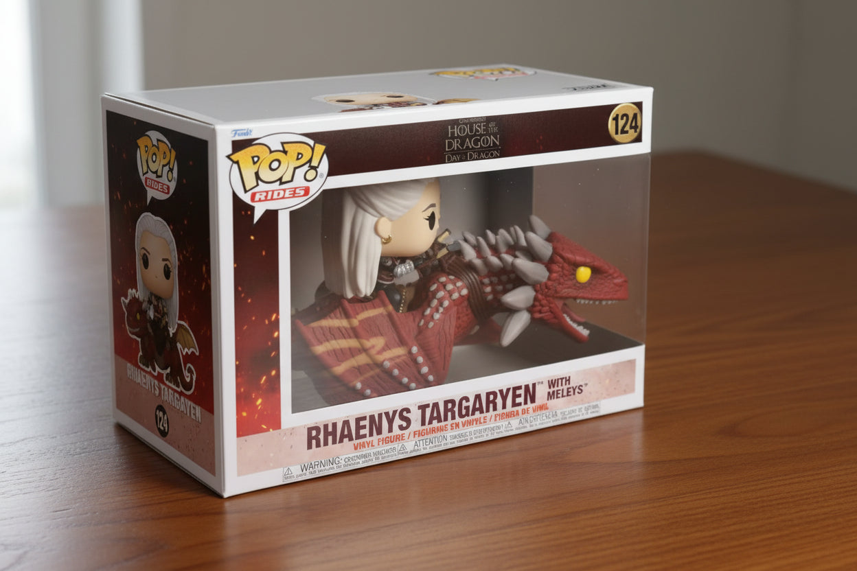 Funko Pop! - House Of The Dragon Rhaenys Targaryen With Meleys #124