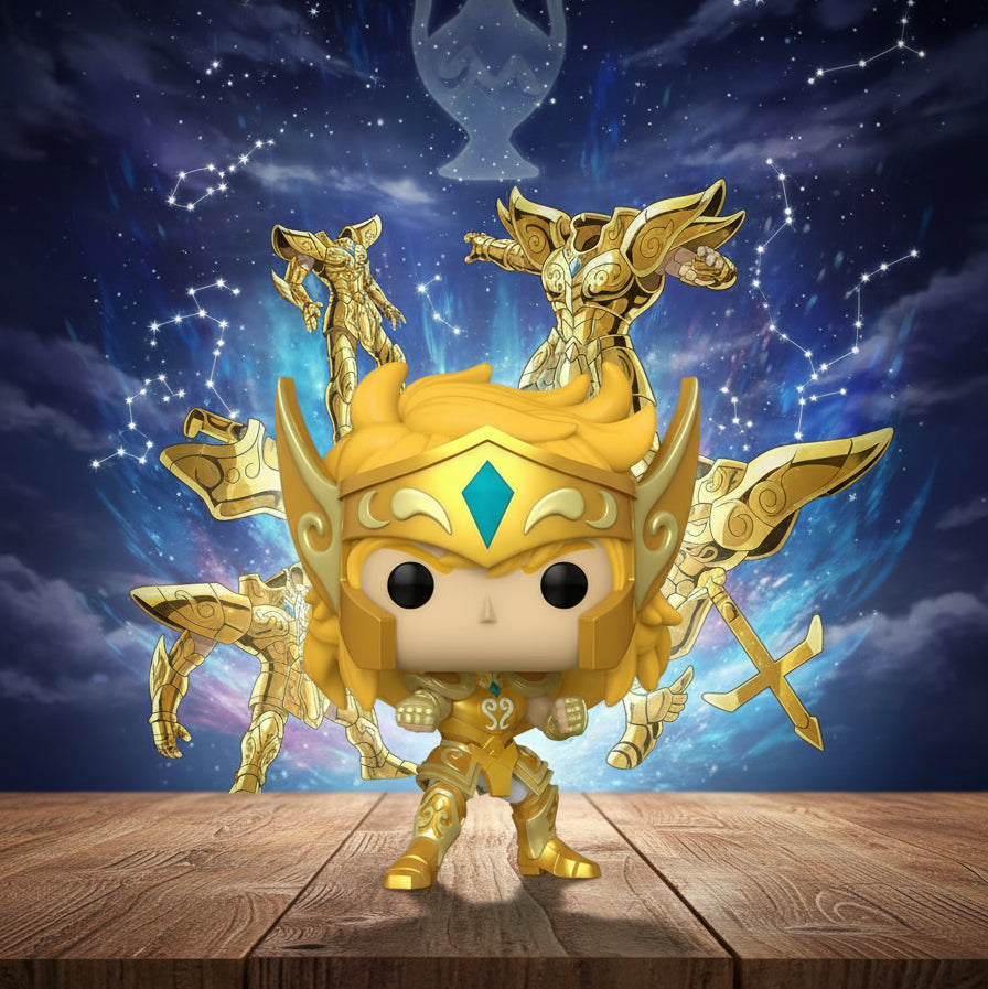 Funko Pop! - Saint Seiya  Gold Aquarius Cygnus Hyoga #1425
