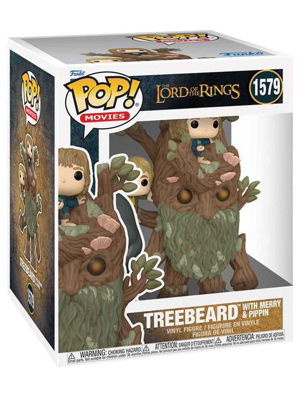 Funko Pop ! - Lord Of The Rings Treebeard Con Merry e Pipino #1579
