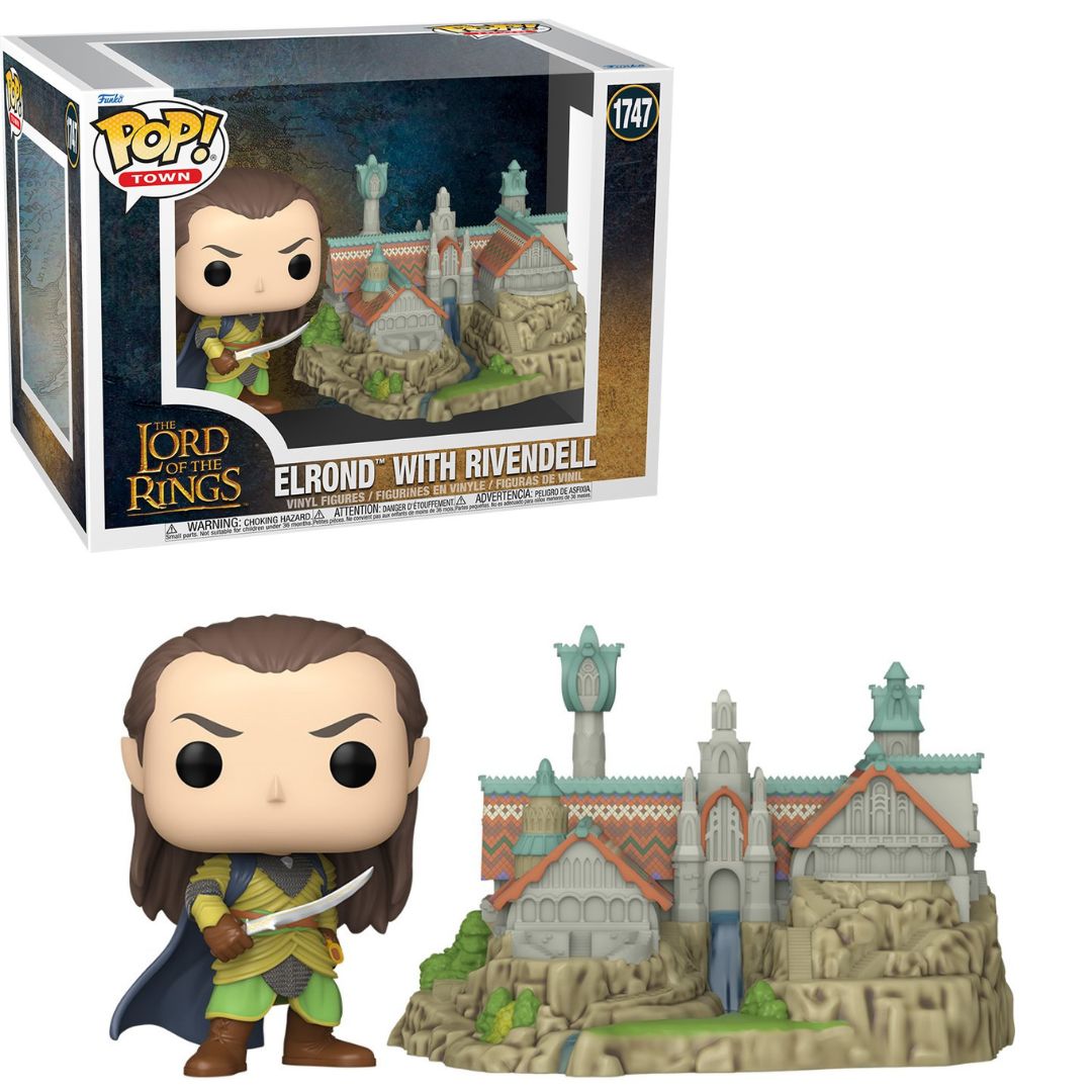 Funko Pop! - Lord Of The Rings Elrond with Rivendell #1747