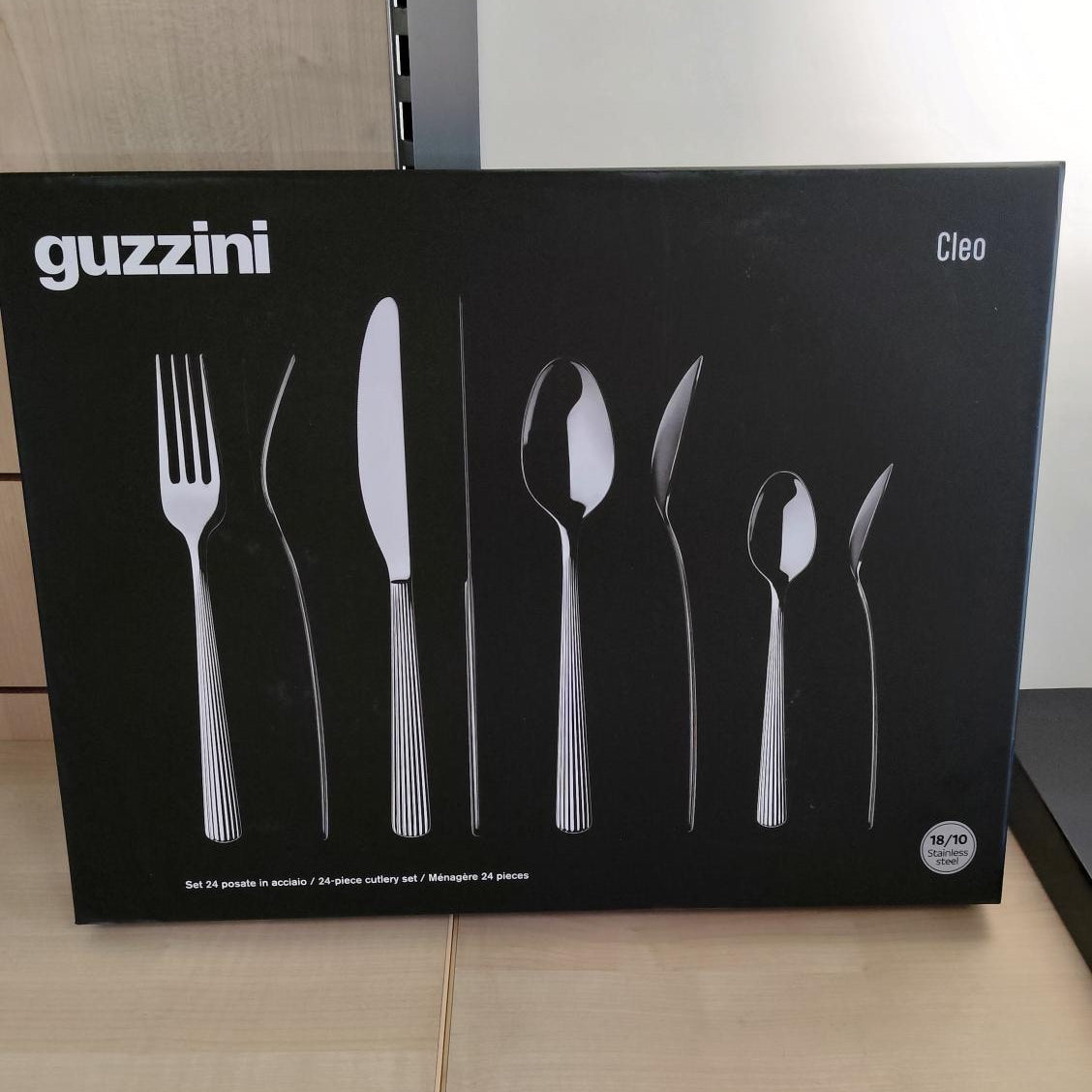Guzzini - Set 24 Posate Acciaio Inox