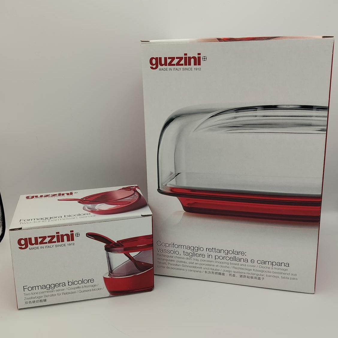 Bundle Guzzini – Formaggera o Marmellatiera e Copriformaggio