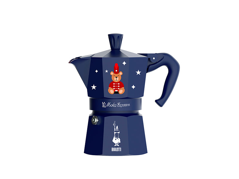 Bialetti - Natale Moka 1 Tazza Blu
