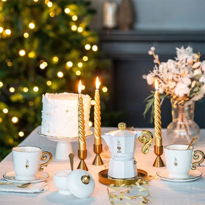 Bialetti - Linea Pure Gold Set 2 Tazze Cappuccio