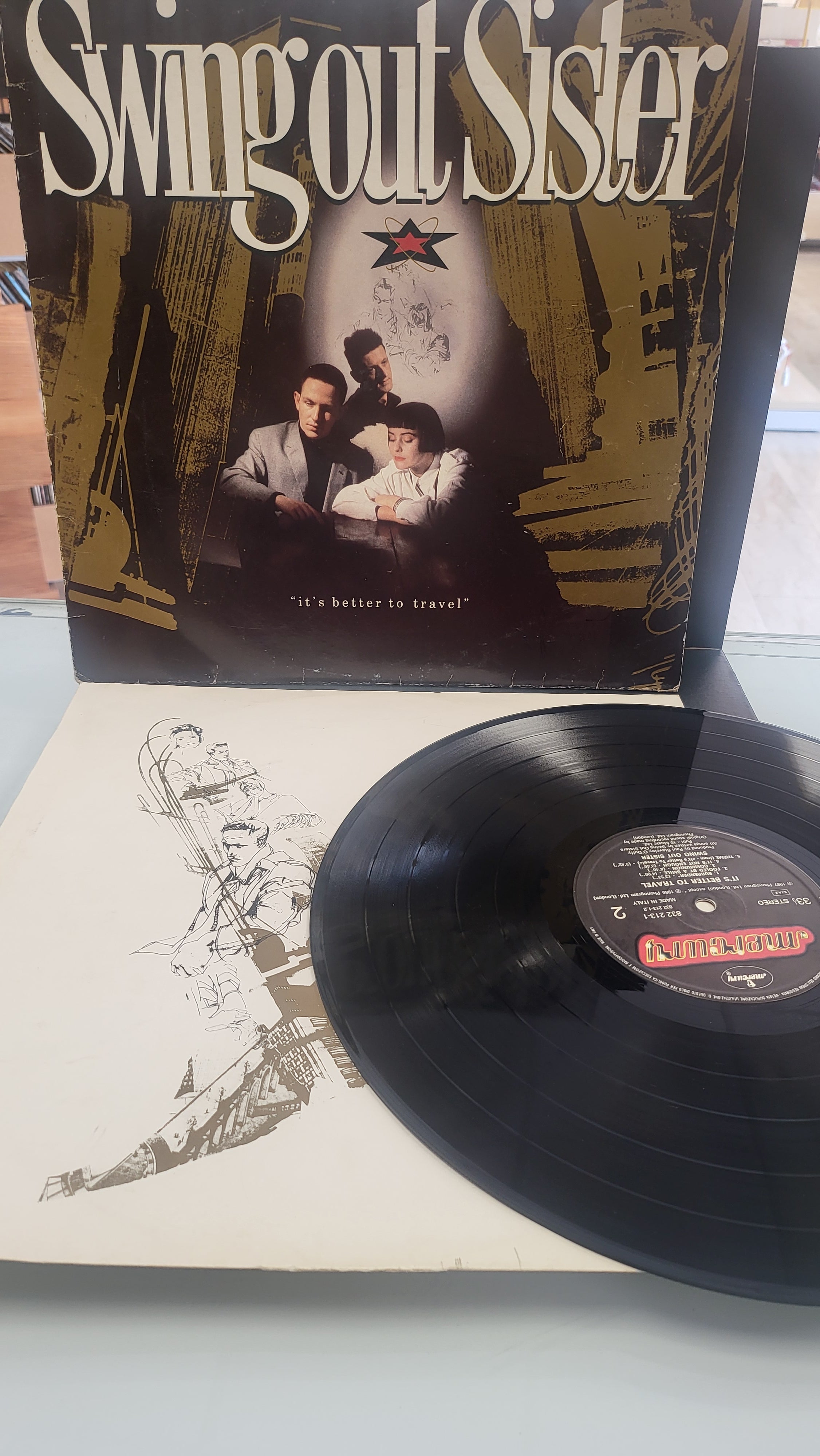 Lp Raro - Swingout Sister - "It's Better to Travel"