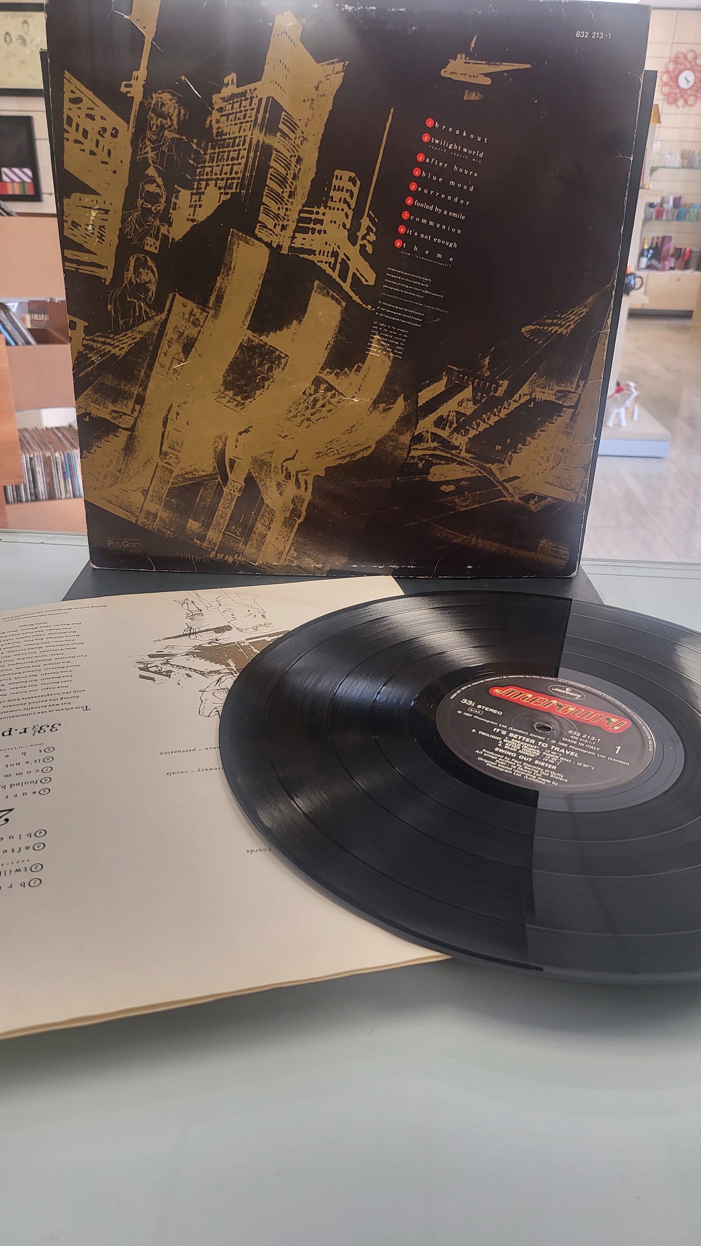 Lp Raro - Swingout Sister - "It's Better to Travel"