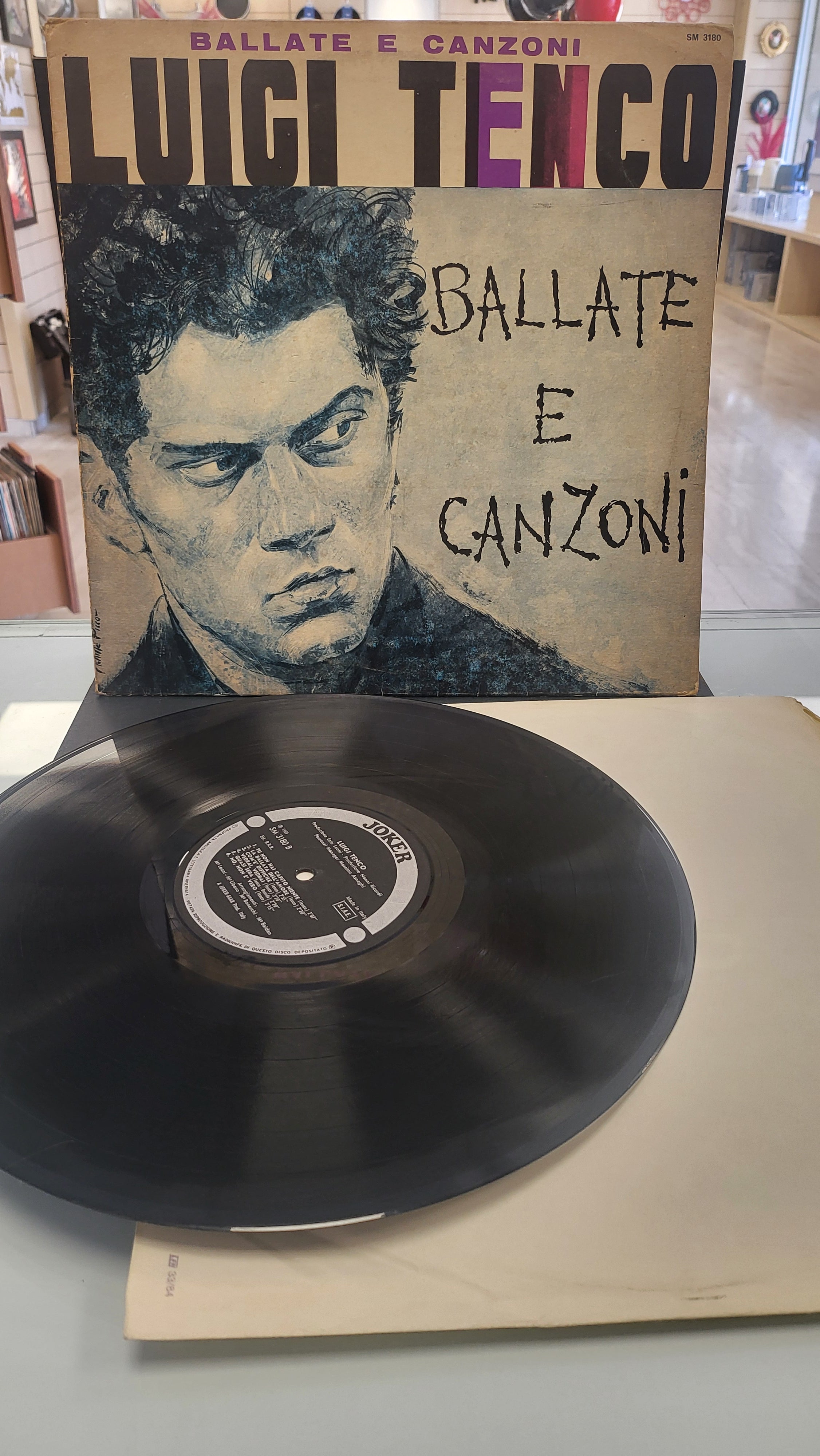 Lp Raro - Luigi Tenco - Ballate e Canzoni