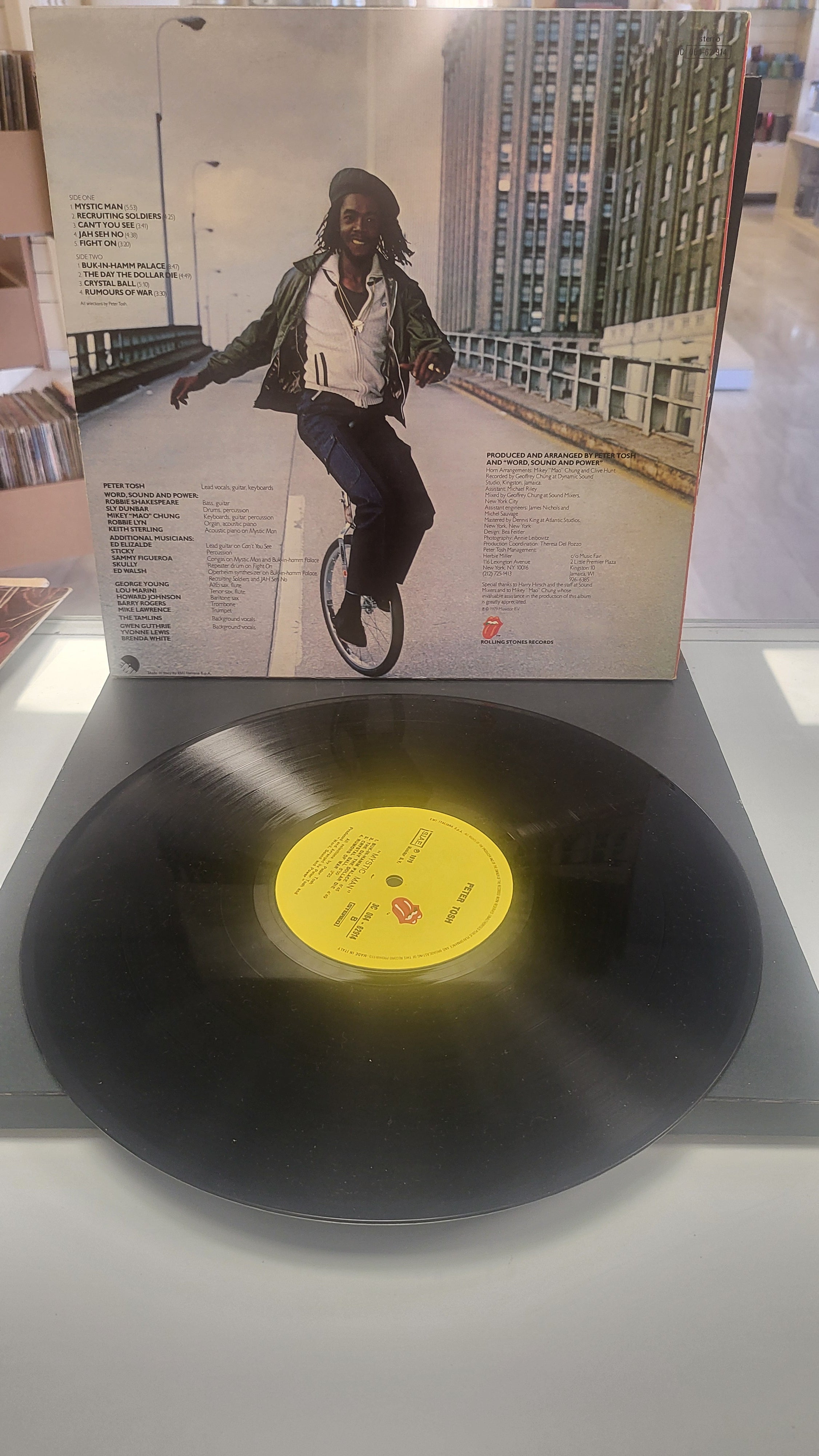Lp Raro - Peter Tosh - Mystic Man