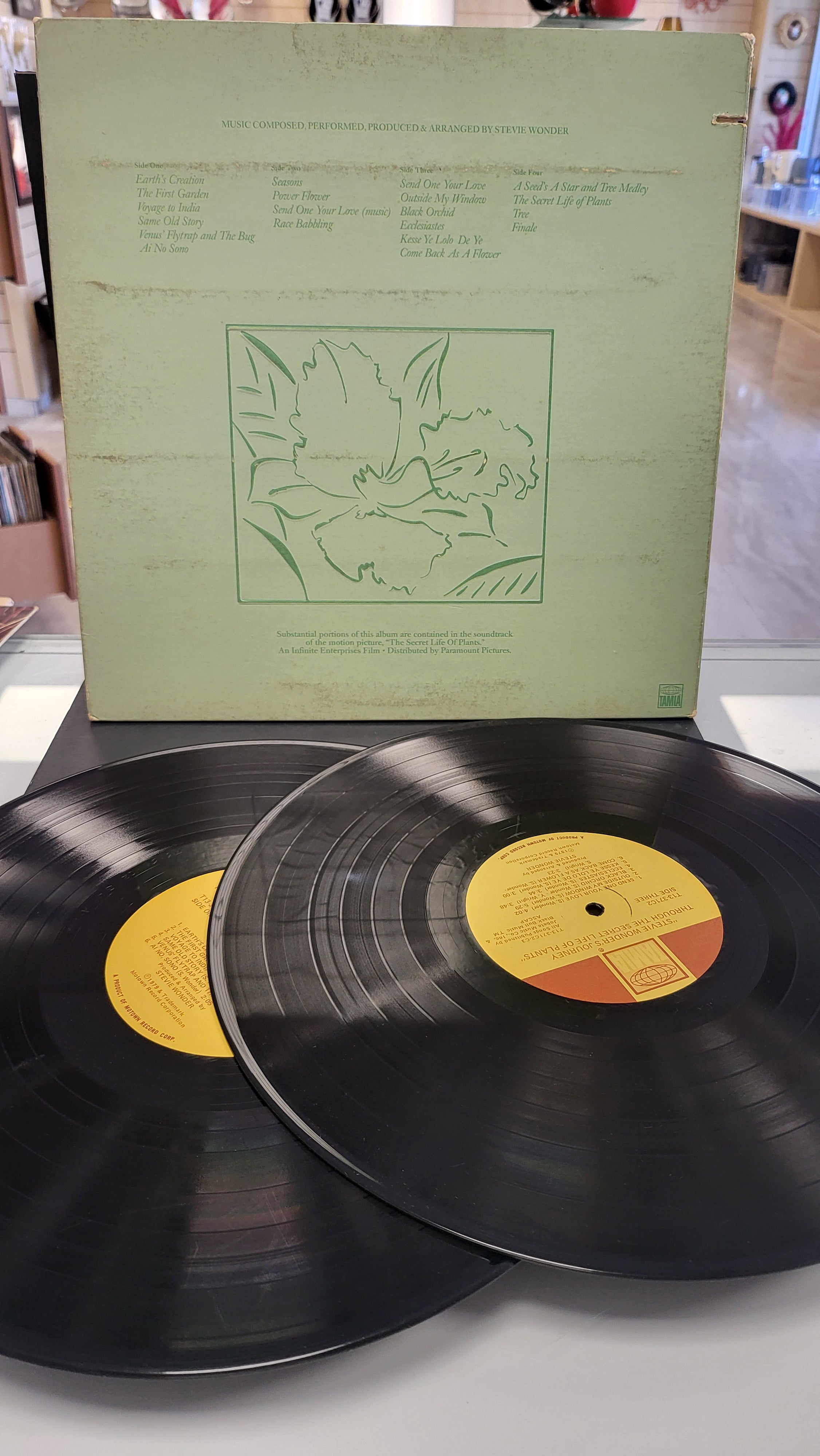Lp Raro - Stevie Wonder - The Secret Life Of Plants