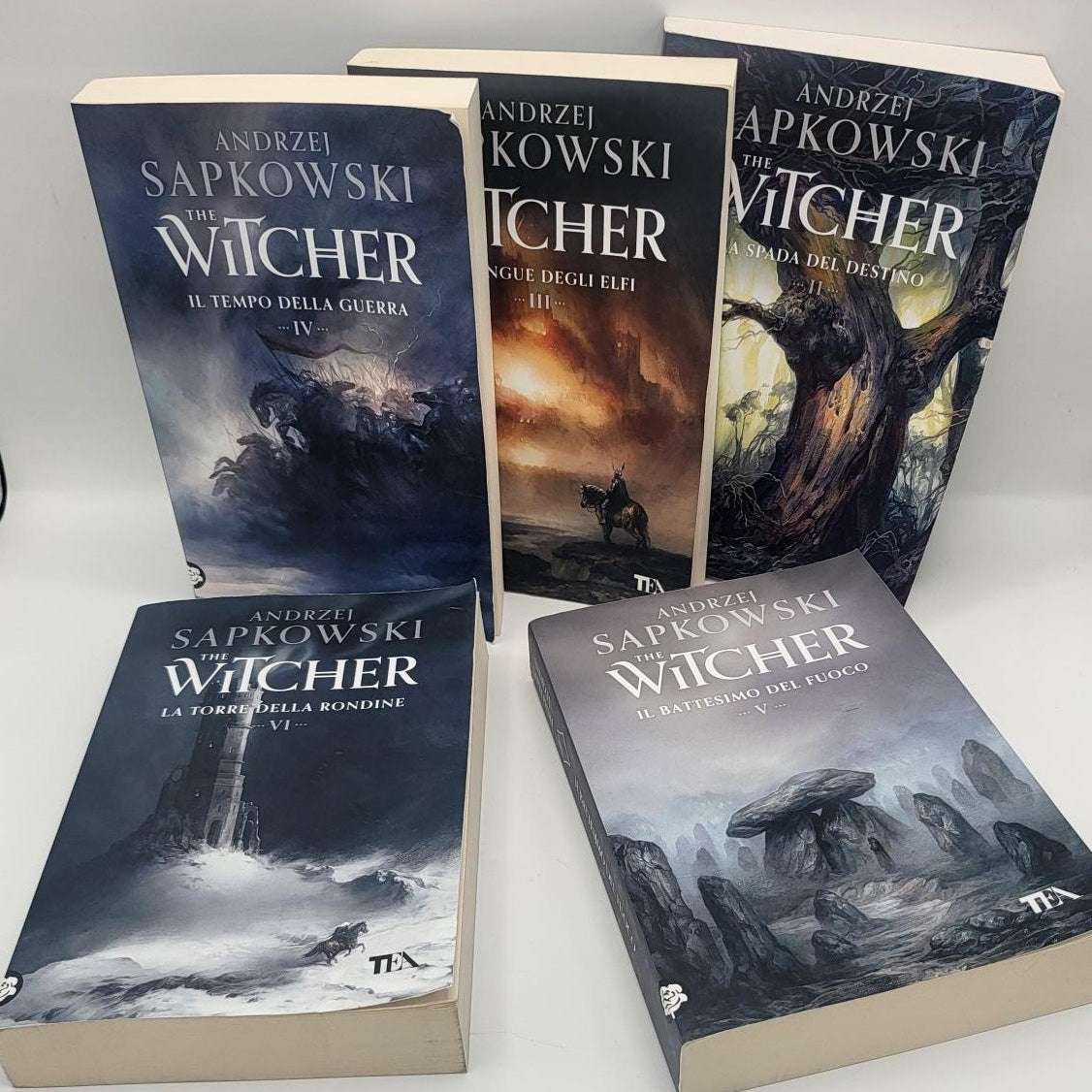 Bundle The Witcher - Libri Volumi 2-6