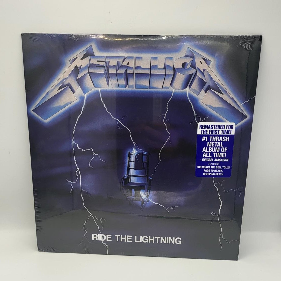Bundle 4 Vinili Metallica - Kill 'Em All, Ride The Lighting ,  And Justice For All, Black Album