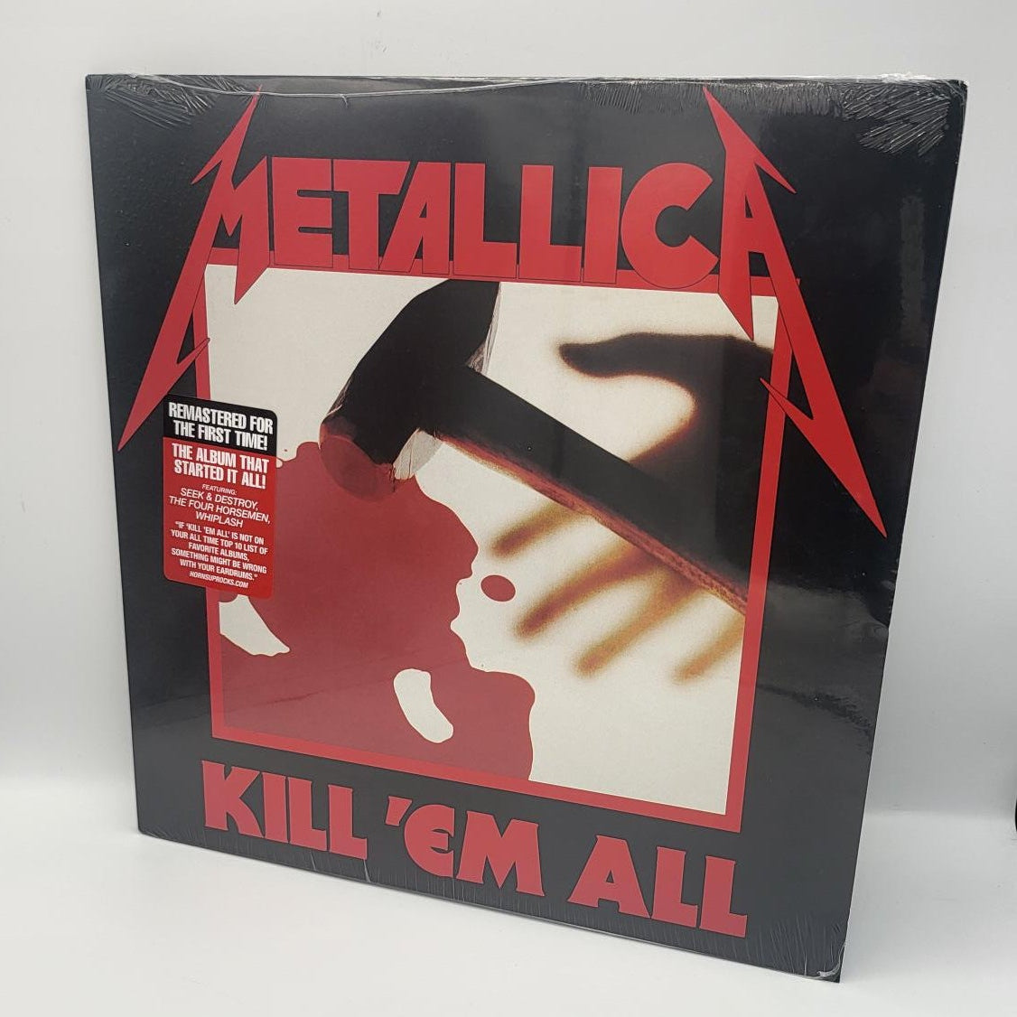 Bundle 4 Vinili Metallica - Kill 'Em All, Ride The Lighting ,  And Justice For All, Black Album